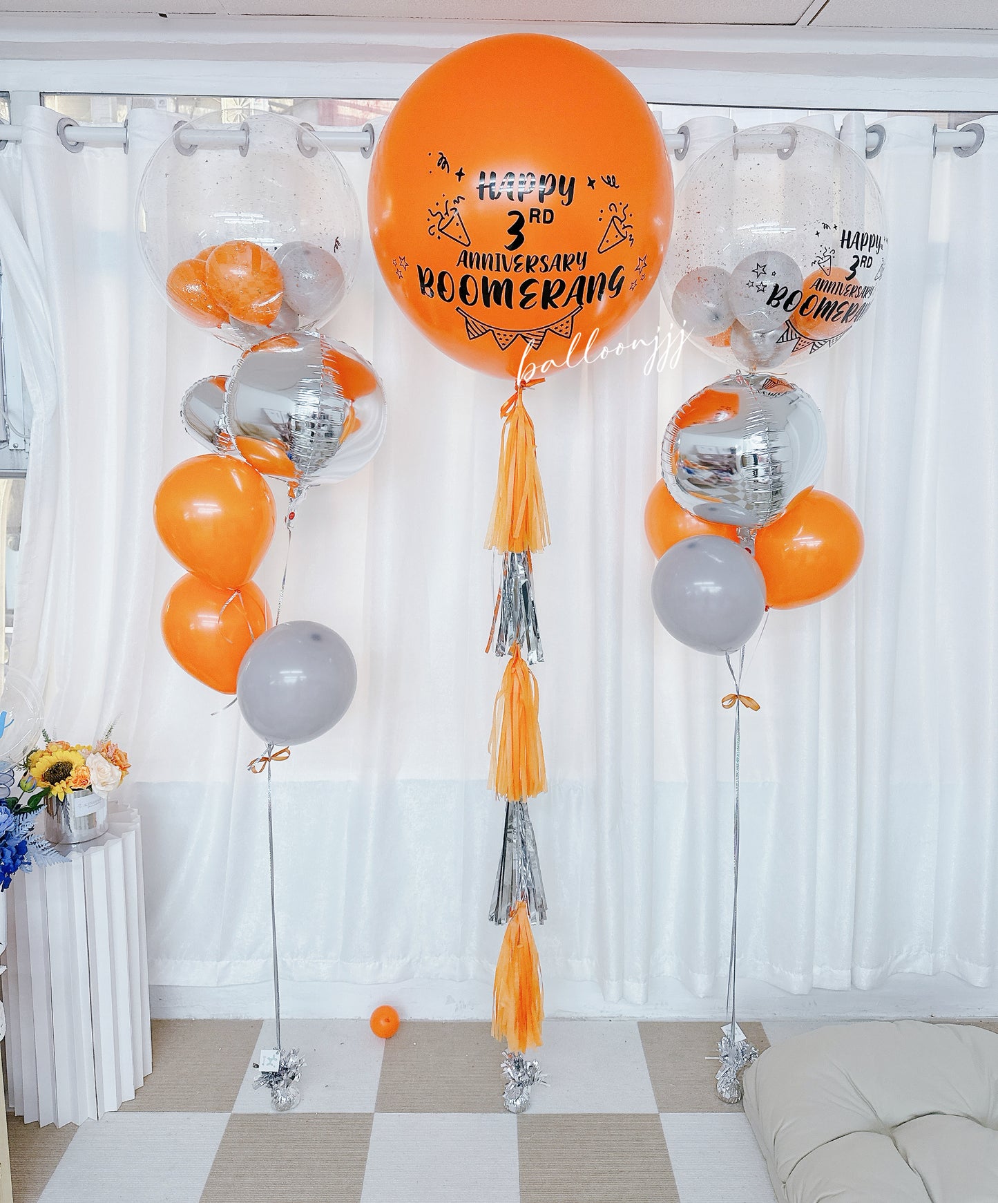 店舖氣球串套裝 Anniversary Balloon Bouquet Set