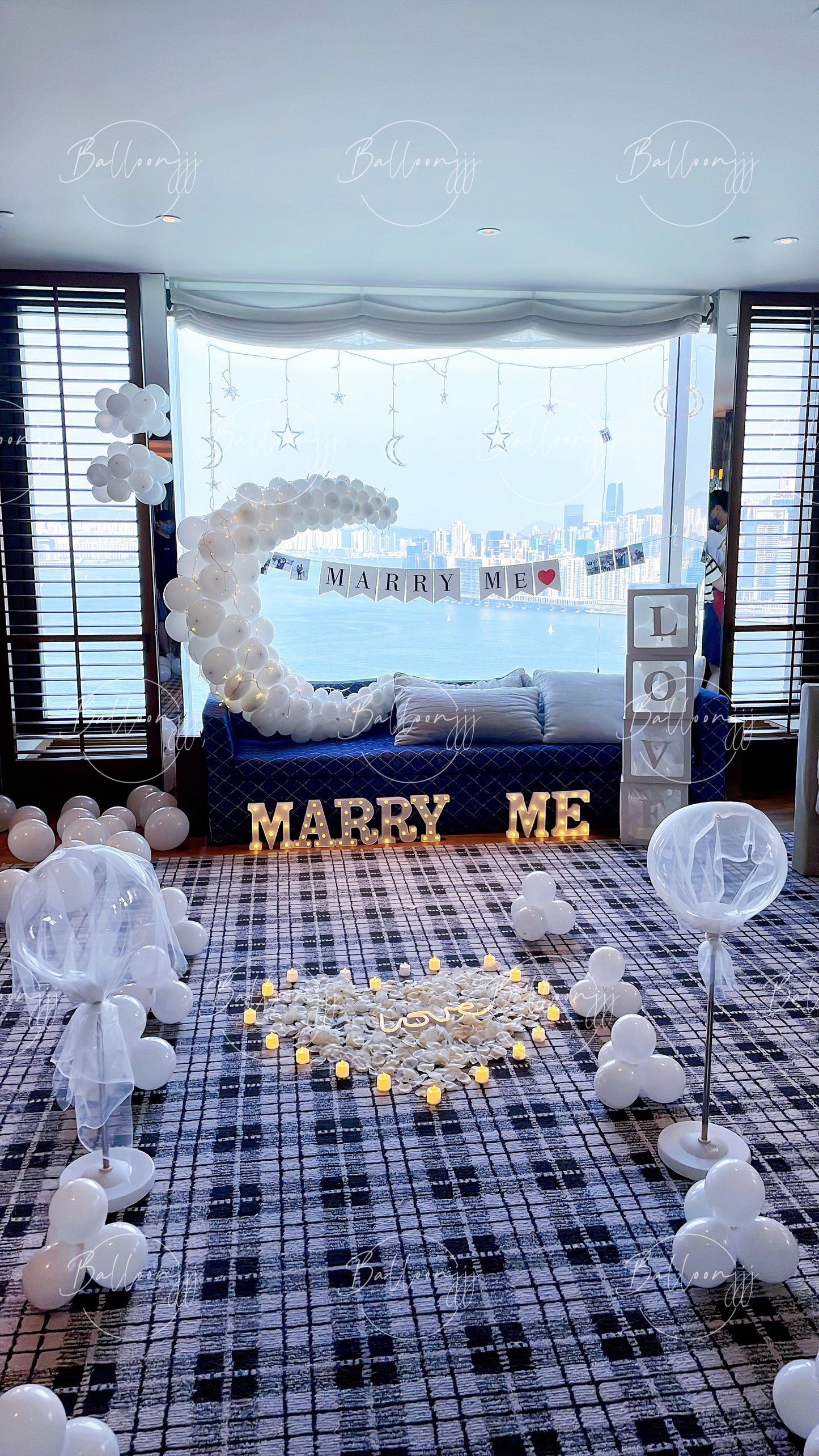 求婚氣球佈置Proposal Balloon Deco
