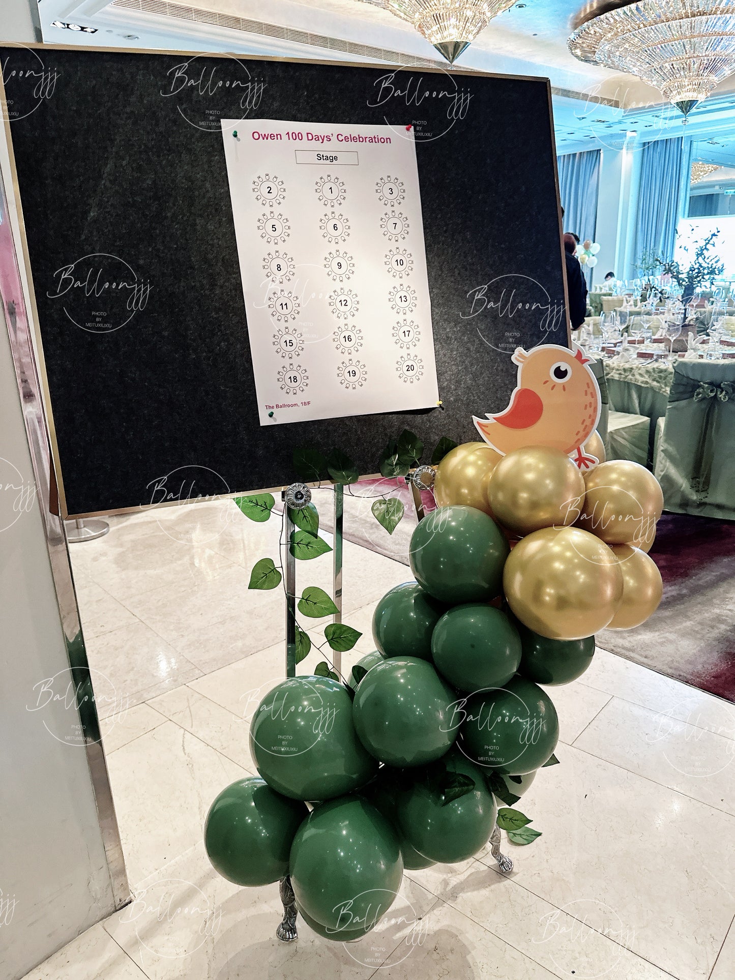 百日宴佈置