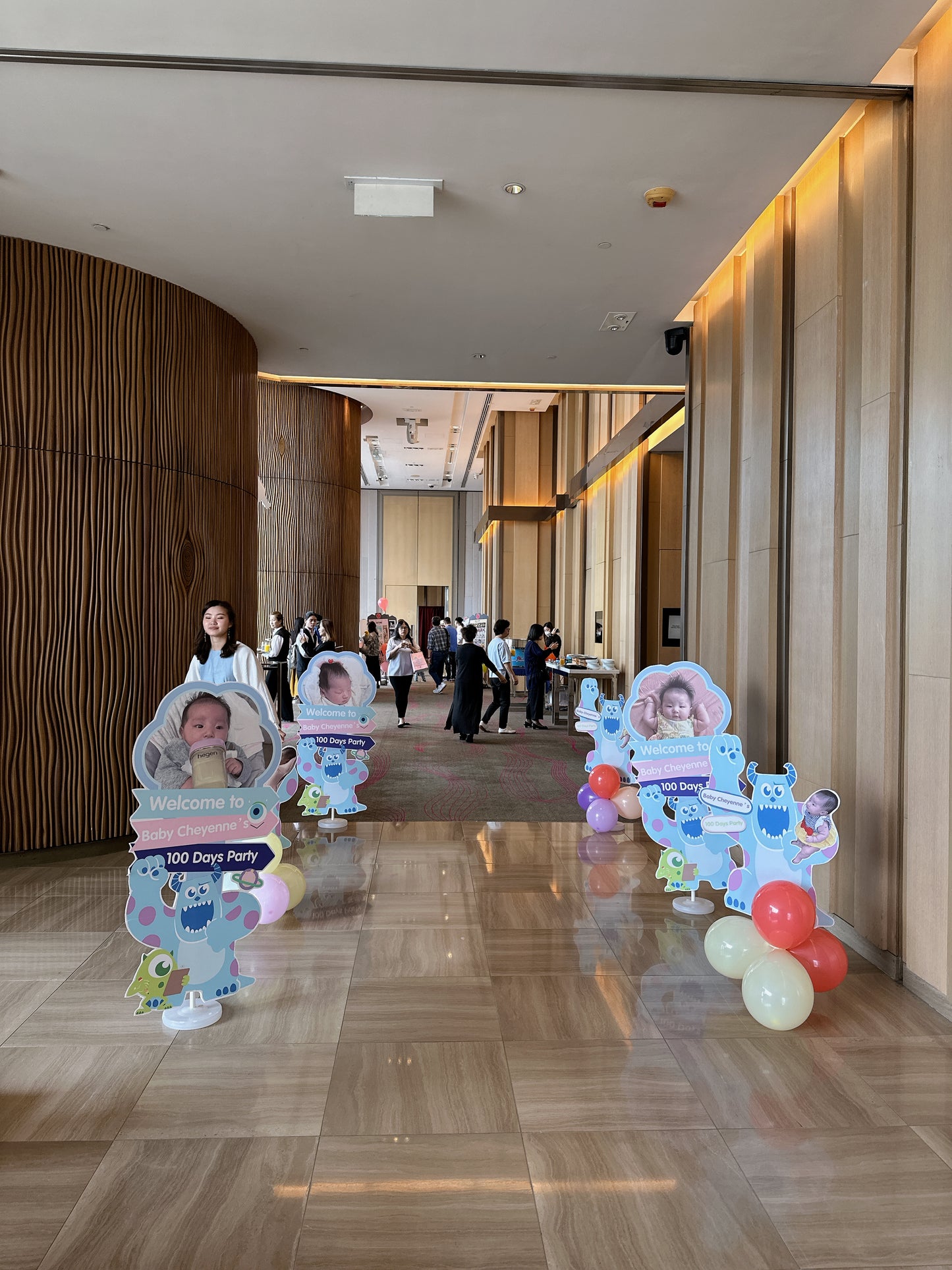 怪獸公司氣球佈置Monster University Balloon Deco
