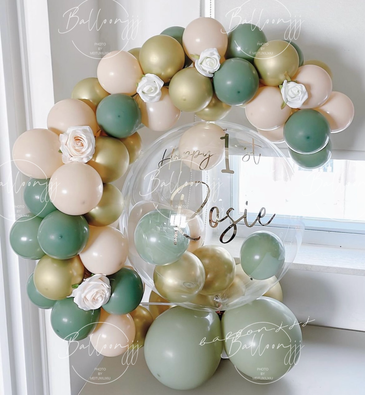 生日月亮氣球造型Balloon Set