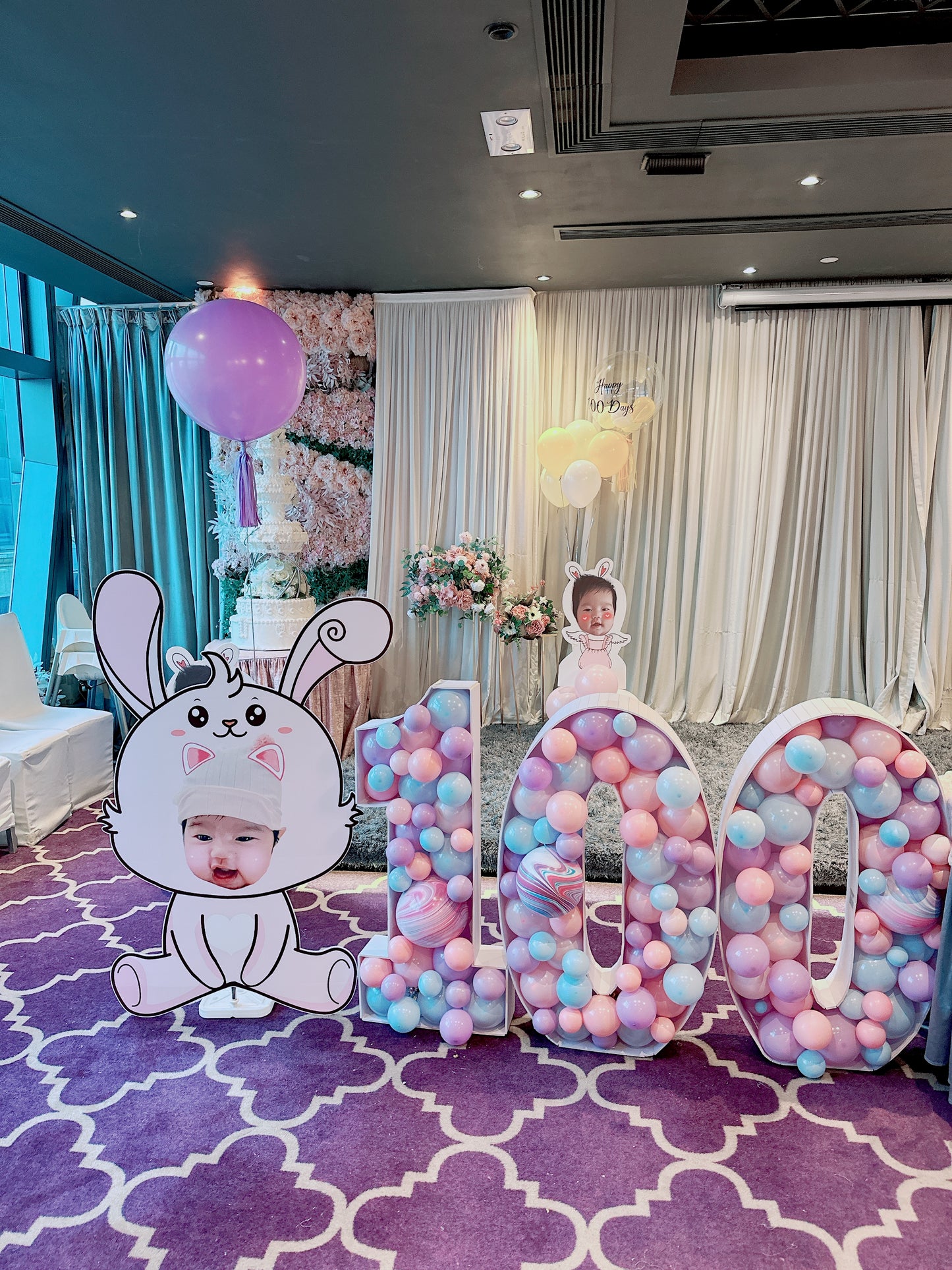 百日宴氣球套裝100 Days Balloon Bouquet Set