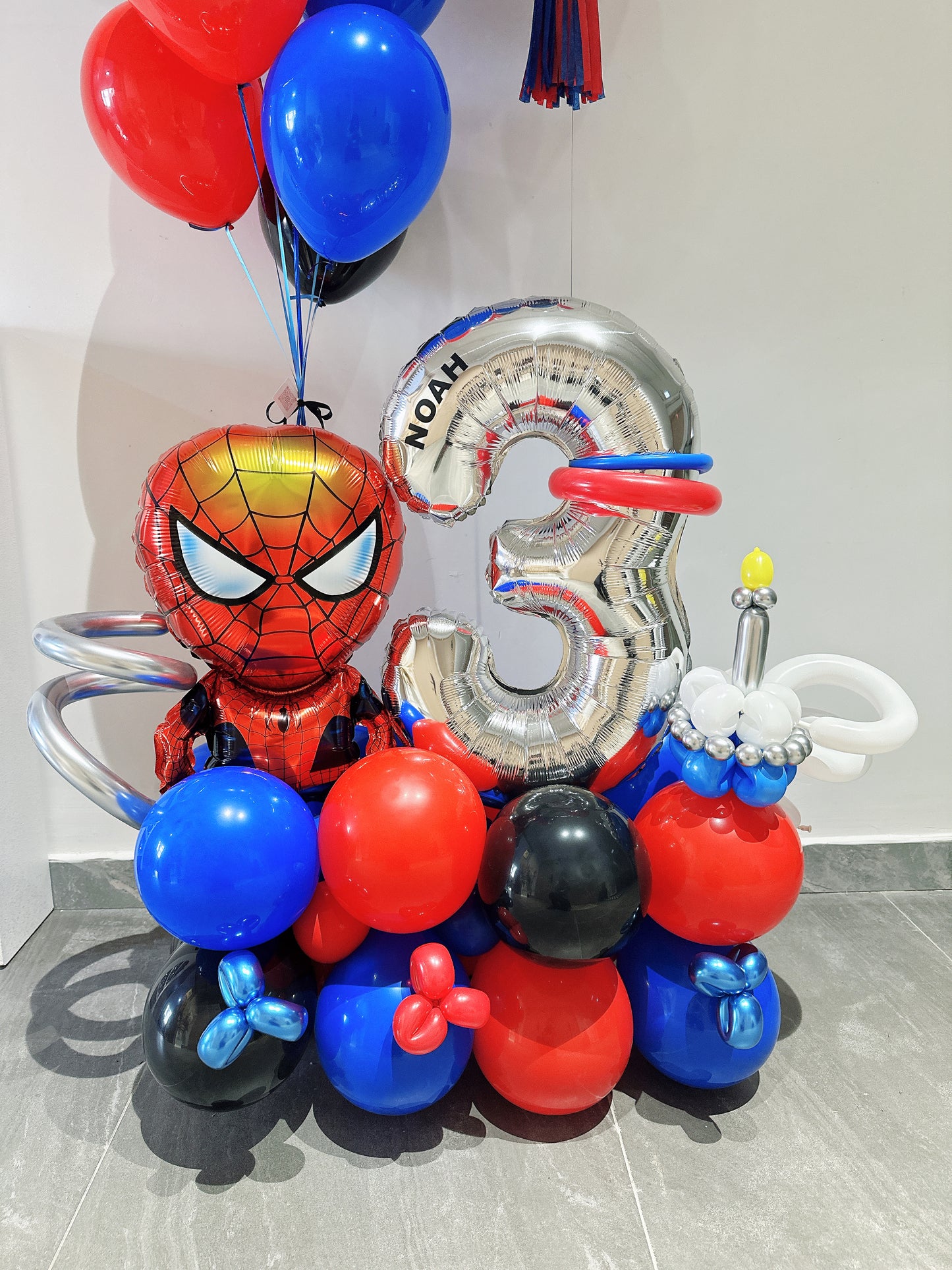 蜘蛛俠氣球座SpiderMan Balloon Set