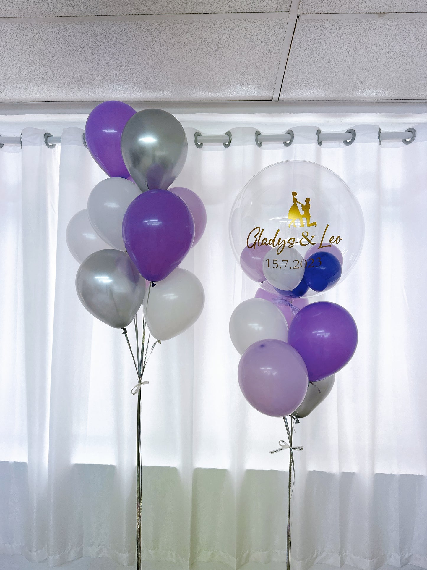 求婚氣球串套裝 Marry Me Balloon Bouquet Set