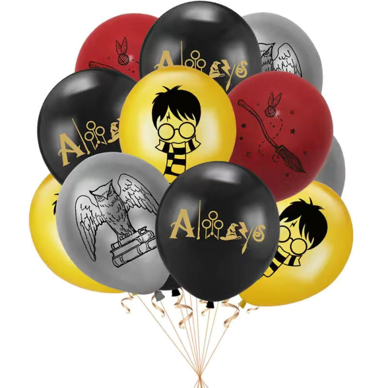 哈利波特生日氣球材料包 Harry Potter Balloon package