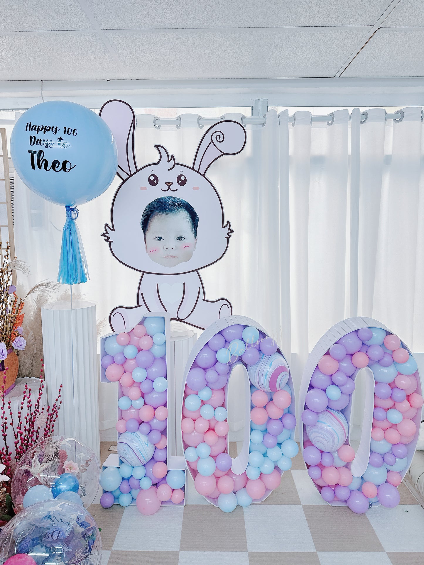 百日宴氣球套裝100 Days Balloon Bouquet Set