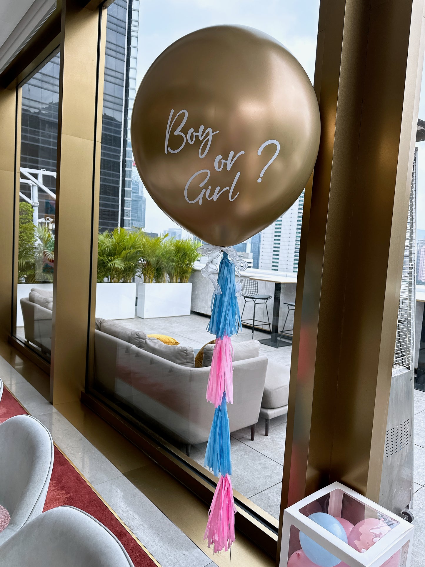 性別揭曉氣球套裝Baby Gender Reveal Balloon