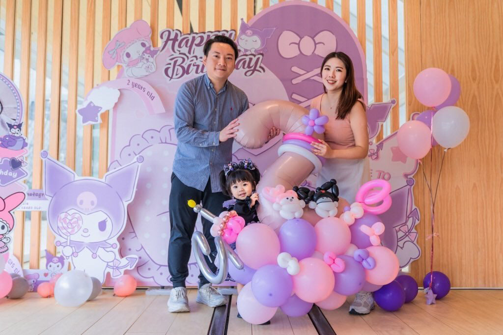 Kuromi主題公仔氣球座 Balloon Set