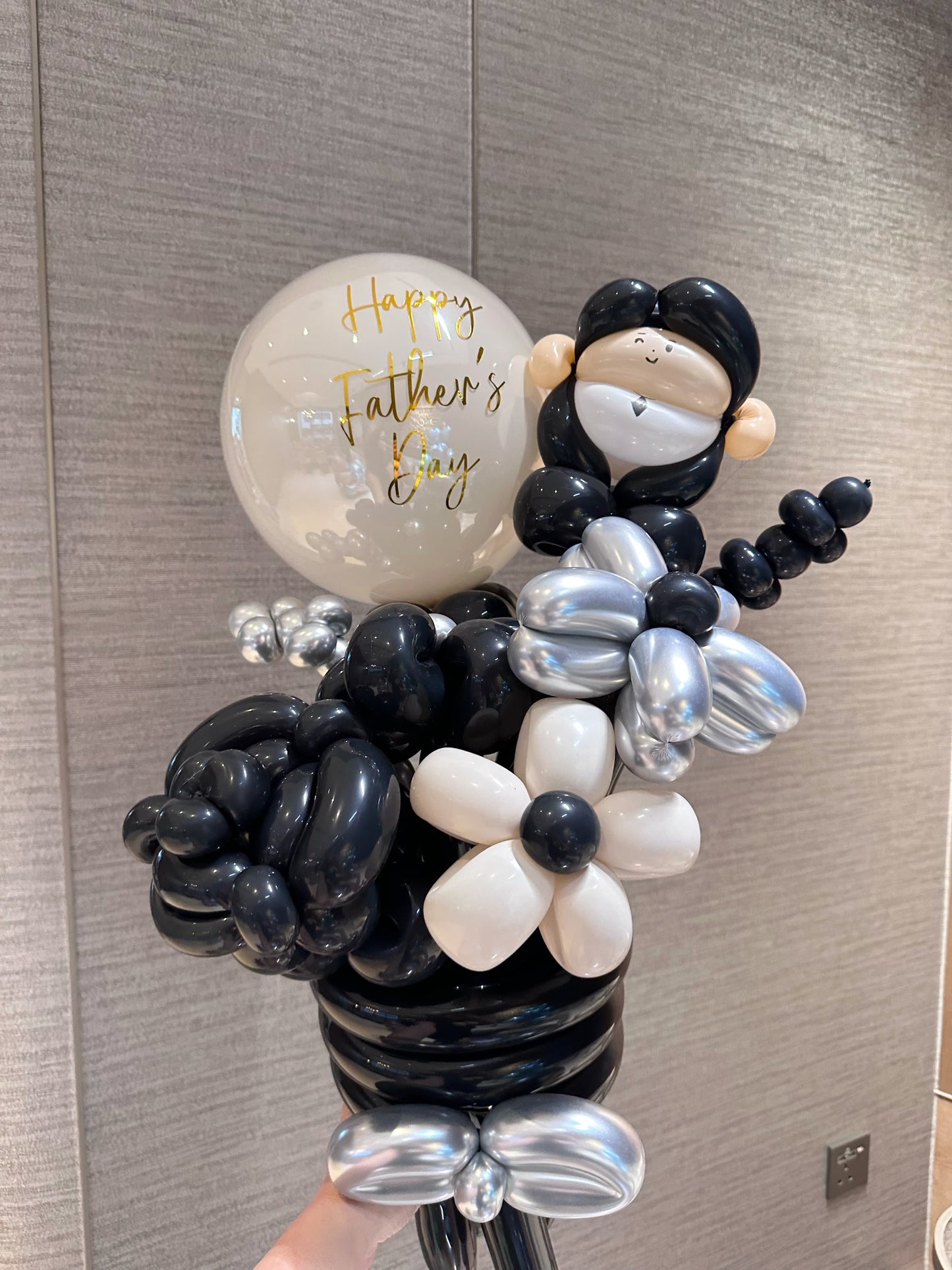 父親節氣球花束 Fther's Day Balloon Flower Bouquet