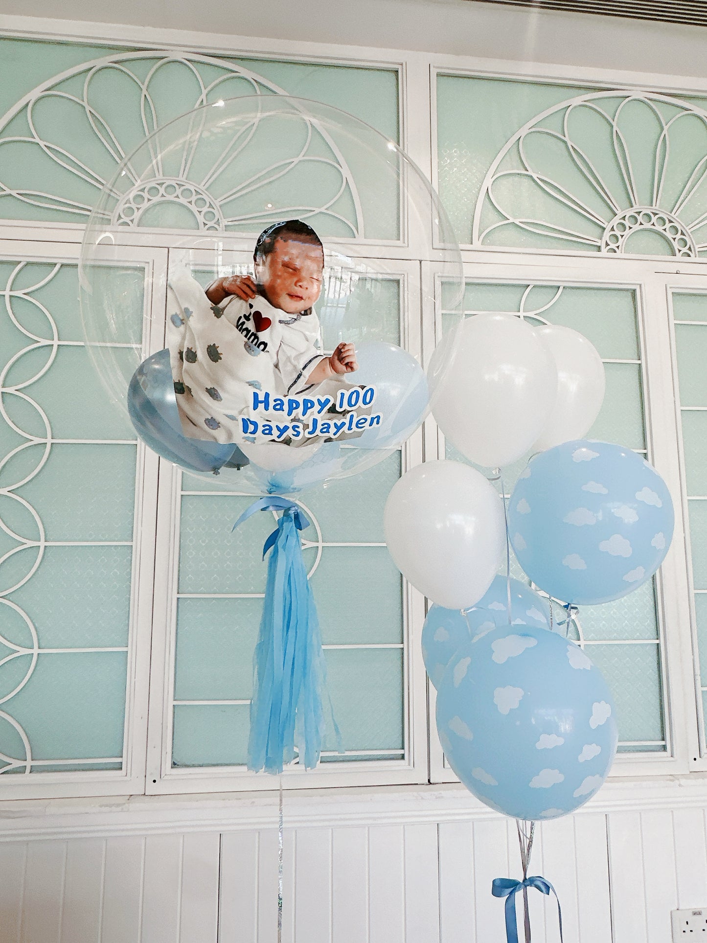 彩print相片氣球串套裝 Photo Printing Balloon Bouquet Set