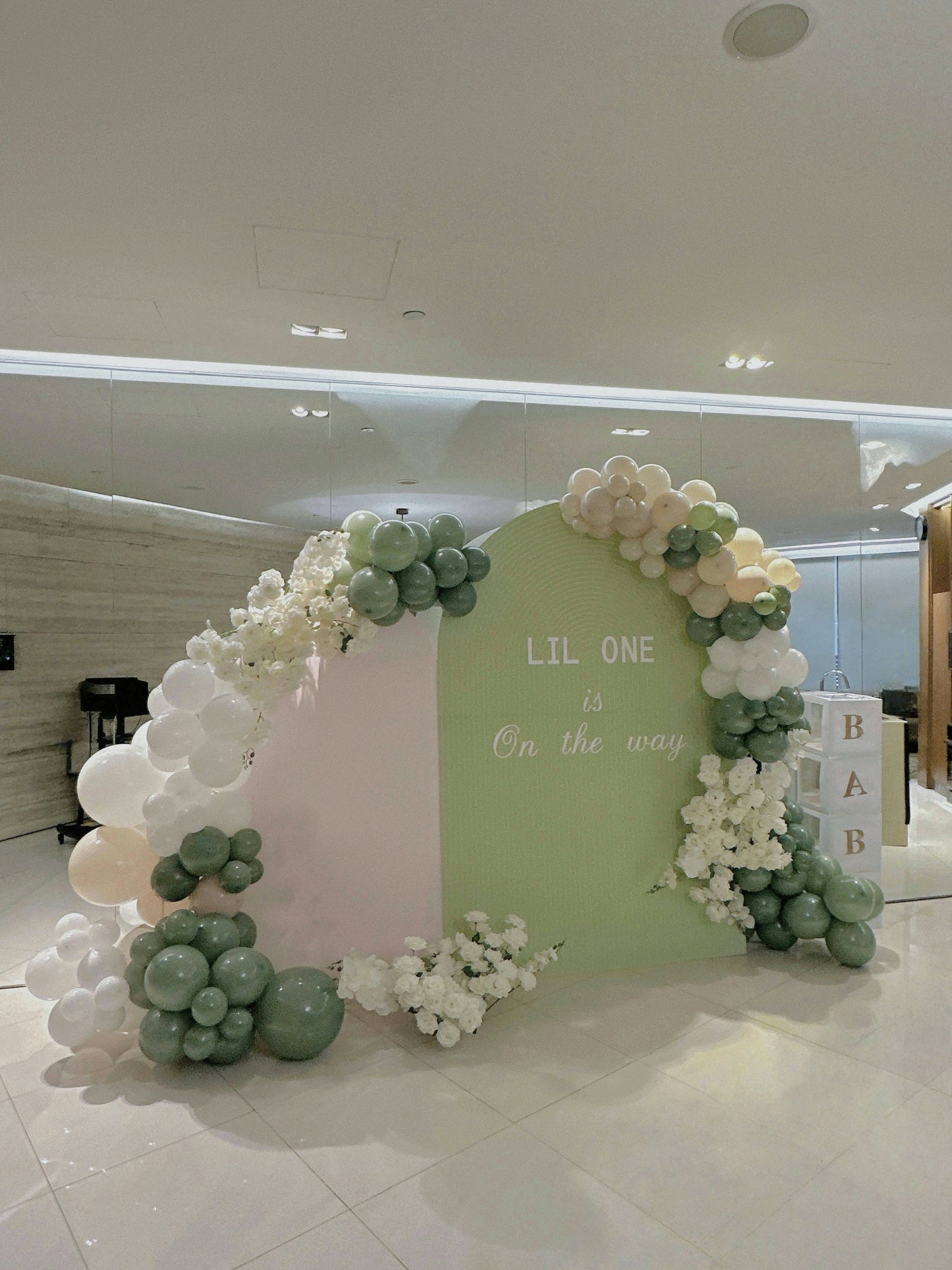 Baby Shower氣球佈置套裝Baby Gender Reveal Balloon Deco
