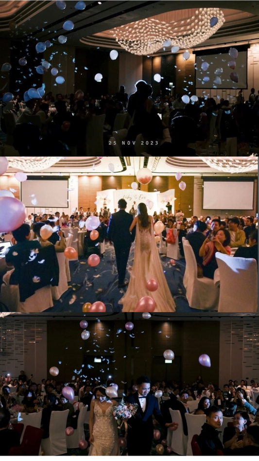婚禮天爆波波Wedding Balloon