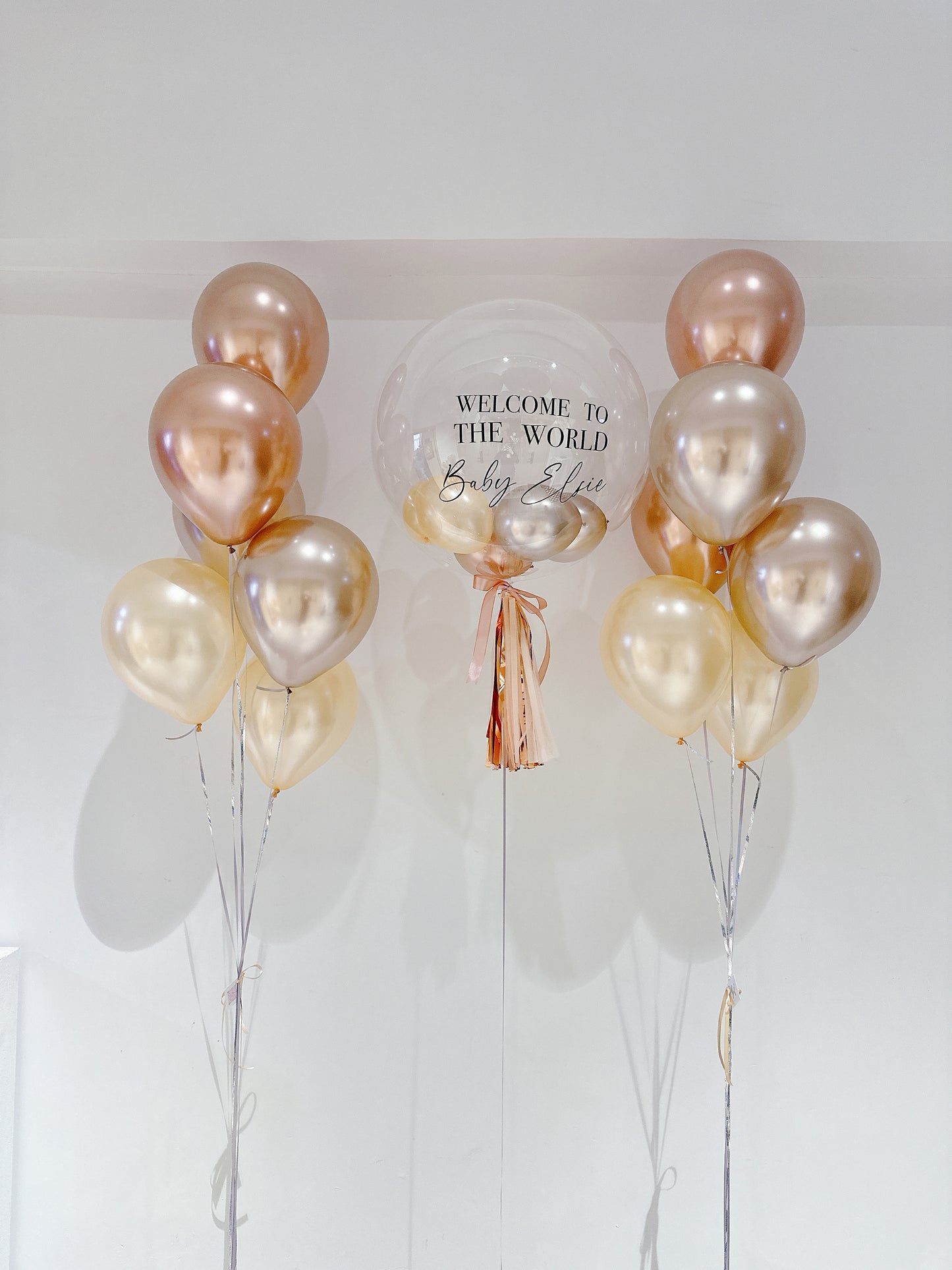 Welcome Baby氣球串套裝Welcome Baby Balloon Bouquet
