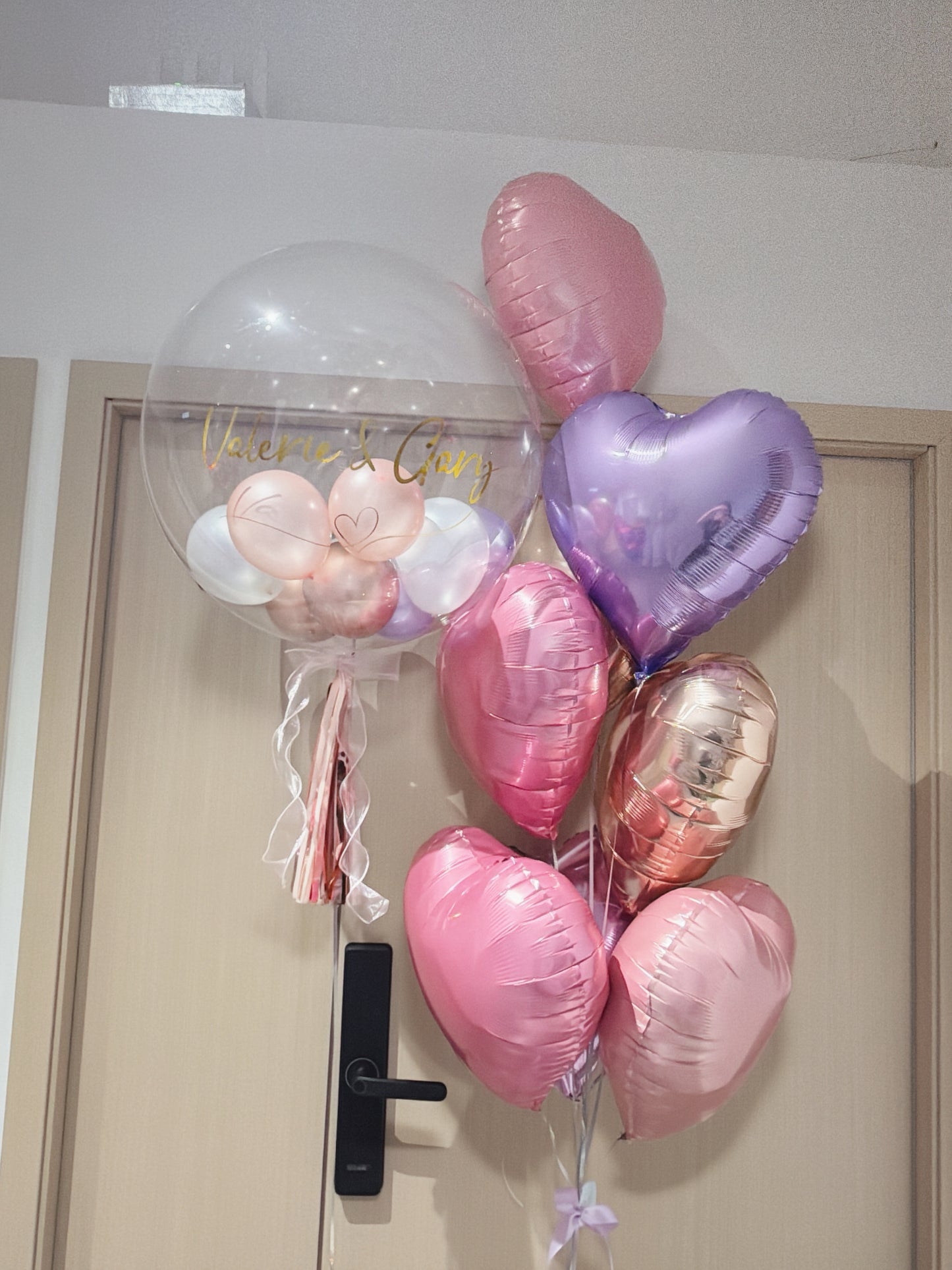 婚禮氣球串套裝 Wedding Balloon Bouquet Set