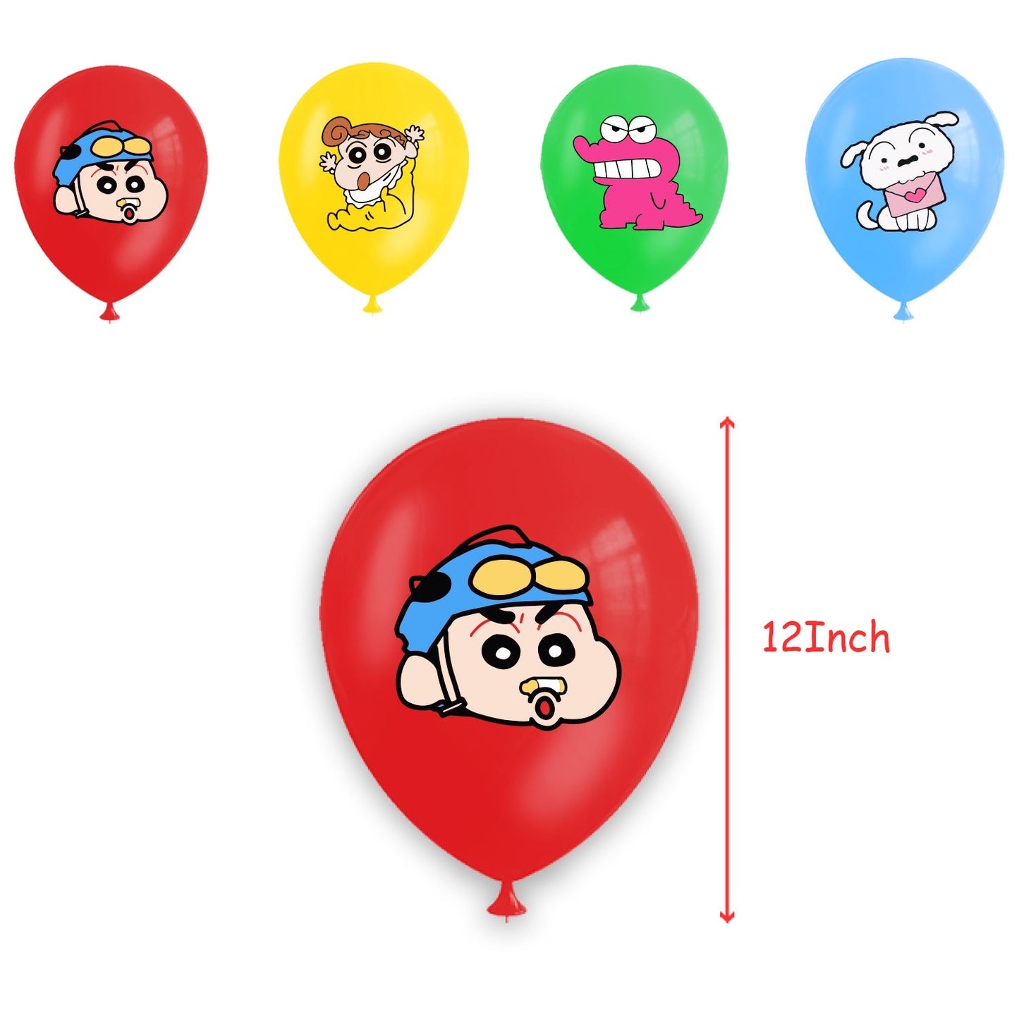 蠟筆小新生日氣球材料包 Balloon package