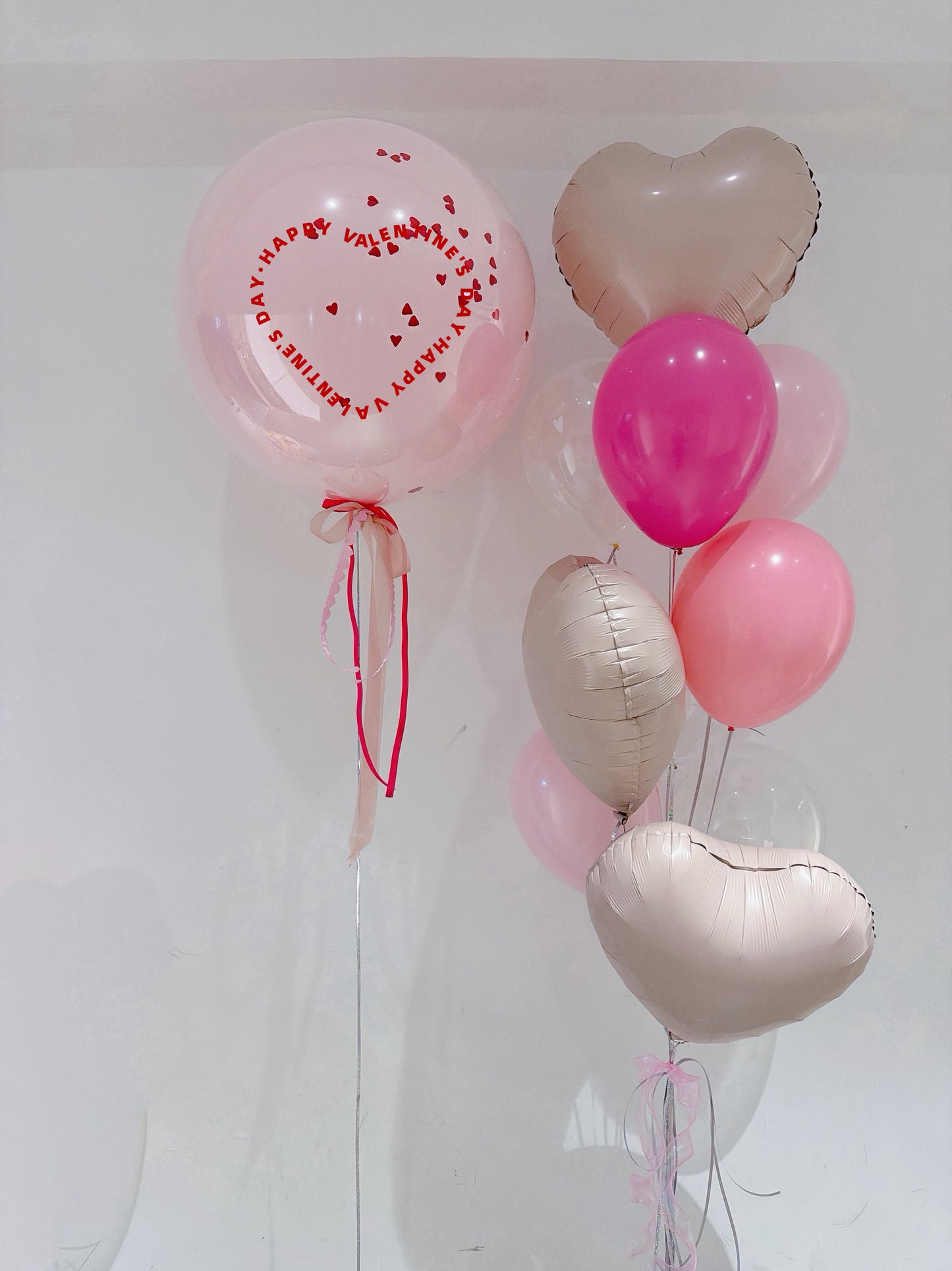 情人節氣球串套裝 Valentine's Day Balloon Bouquet Set