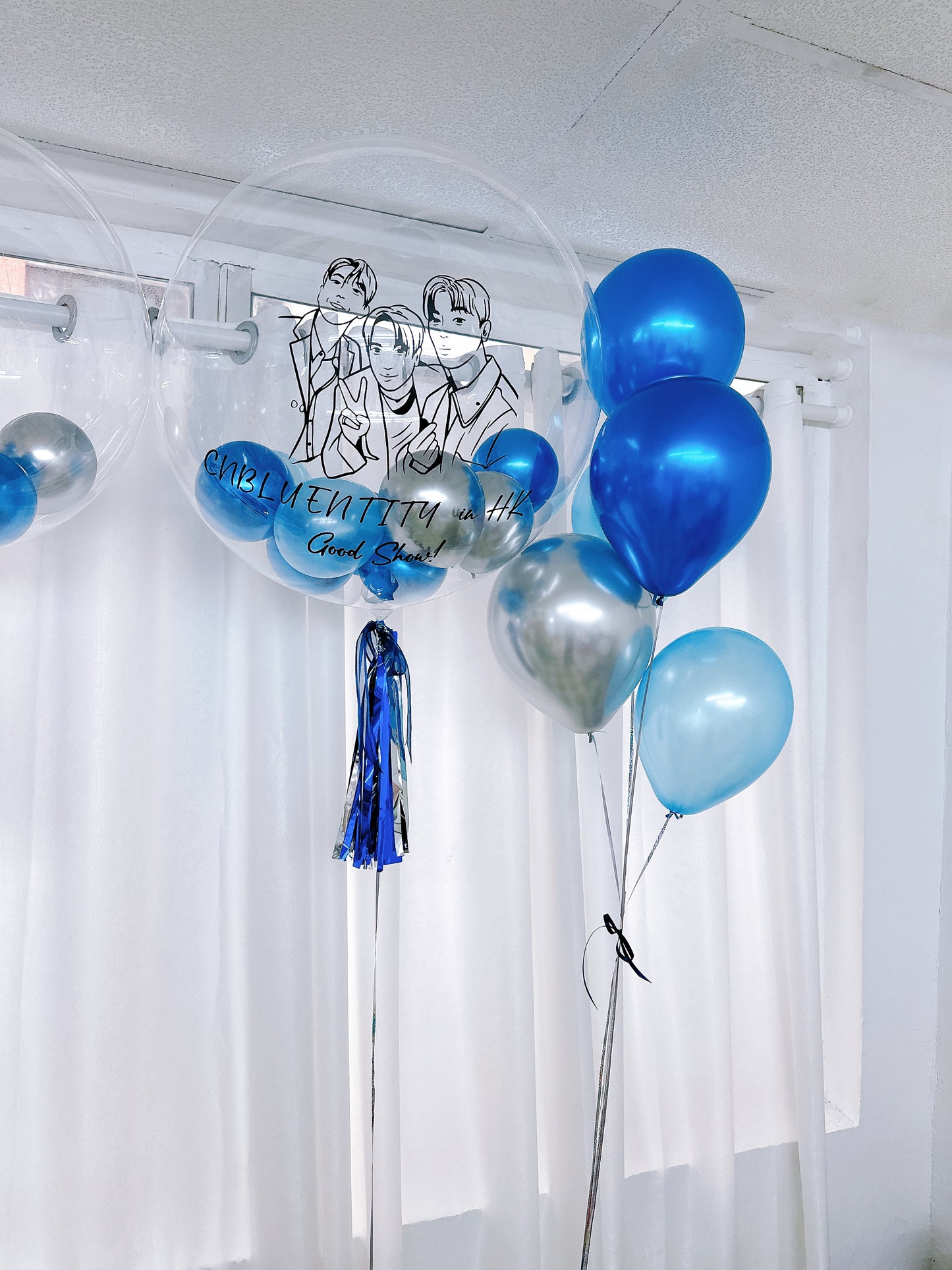 人樣線條應援氣球串套裝 Fans Group Balloon Bouquet Set