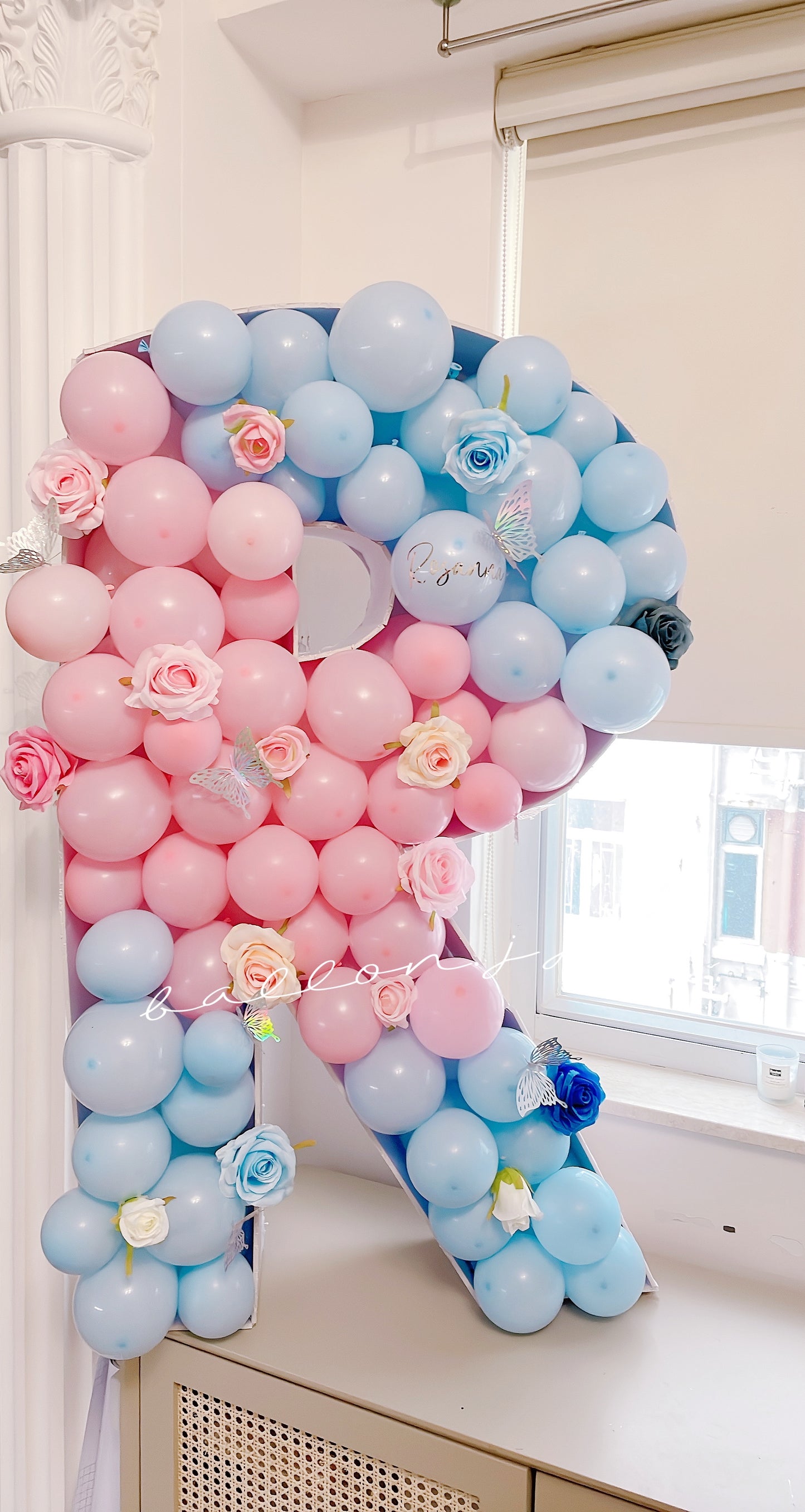 字母氣球造型Alphabet Birthday Balloon Set