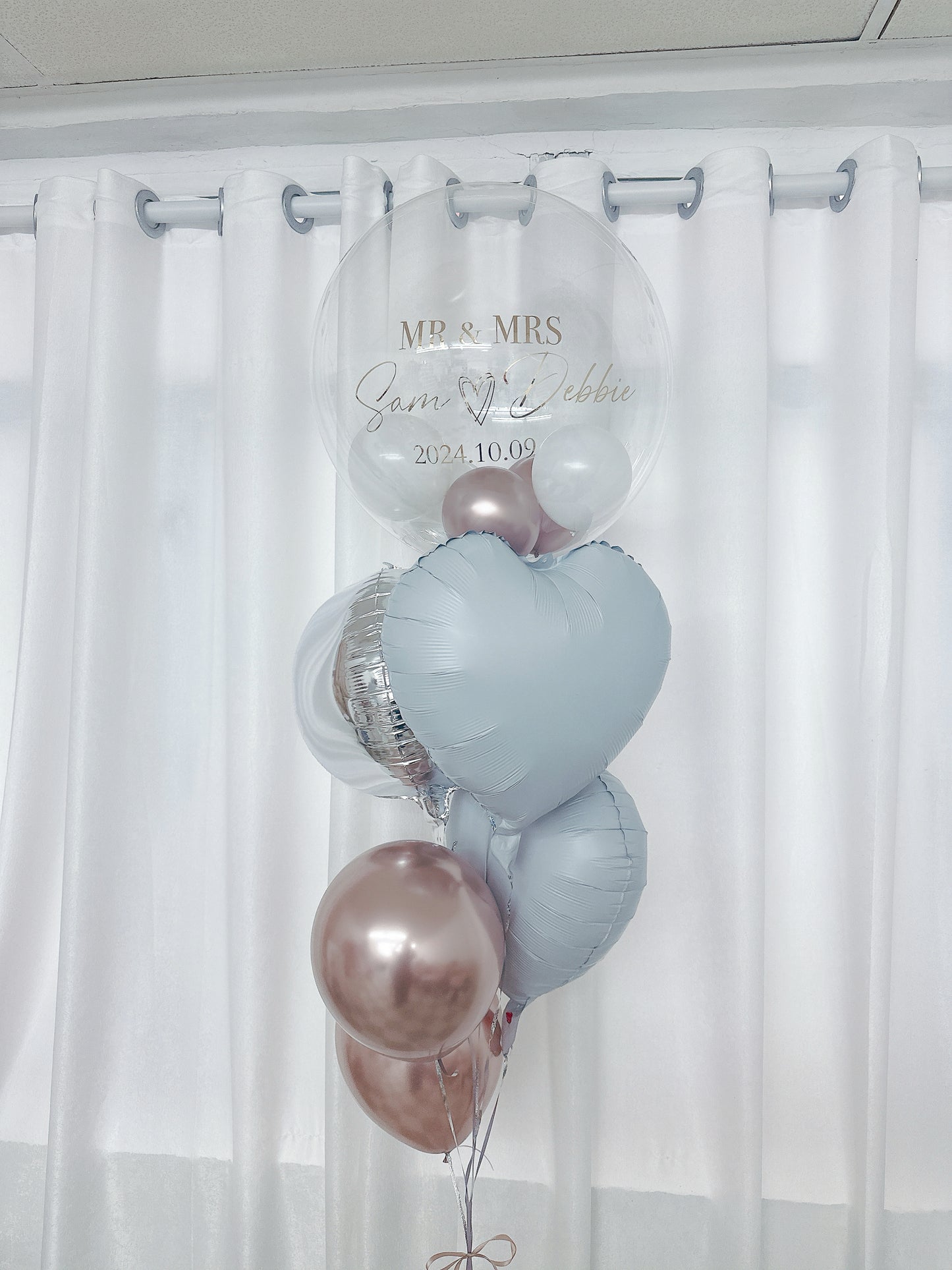 婚禮氣球串Wedding Balloon Bouquet