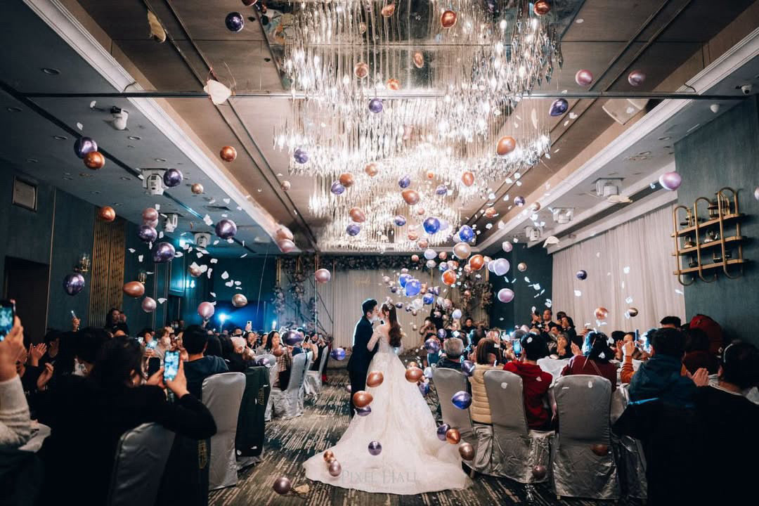 婚禮天爆波波Wedding Balloon