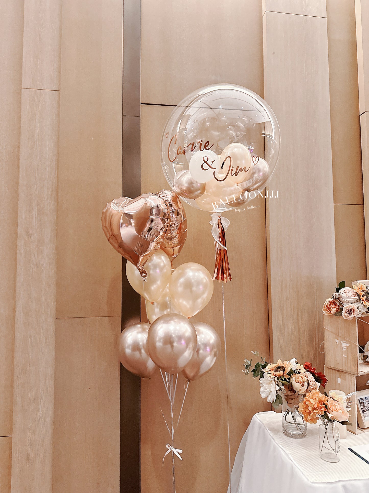 婚禮氣球套裝(婚禮首選)Wedding Balloon Bouquet Set