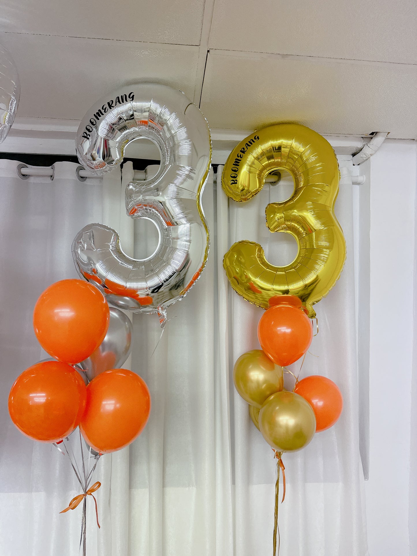 公司活動數字氣球串Company Balloon Bouquet Set