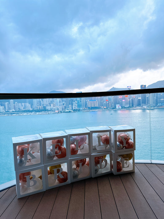 人名氣球盒子Balloon Name Box