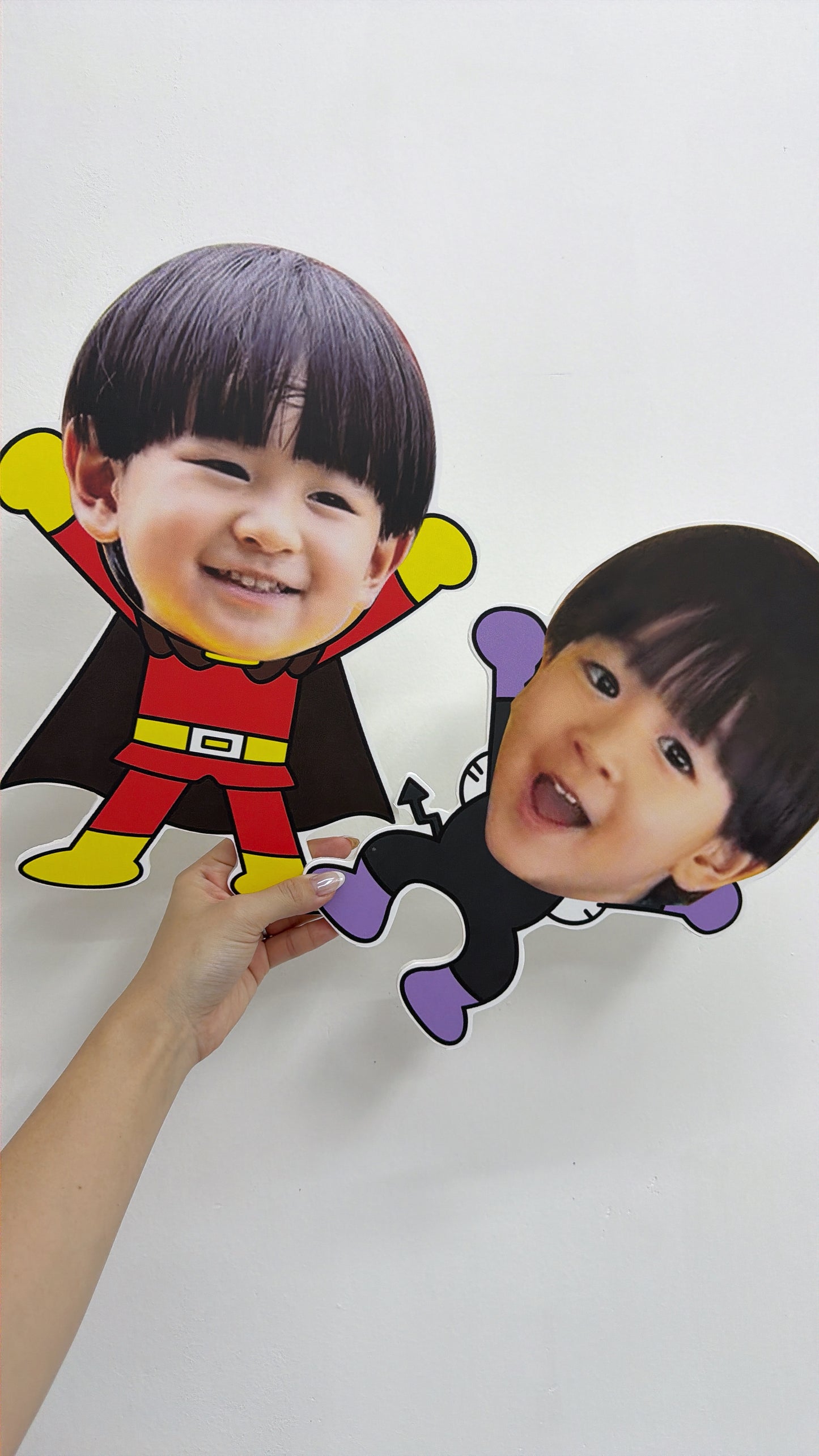 手持BB樣foamboard