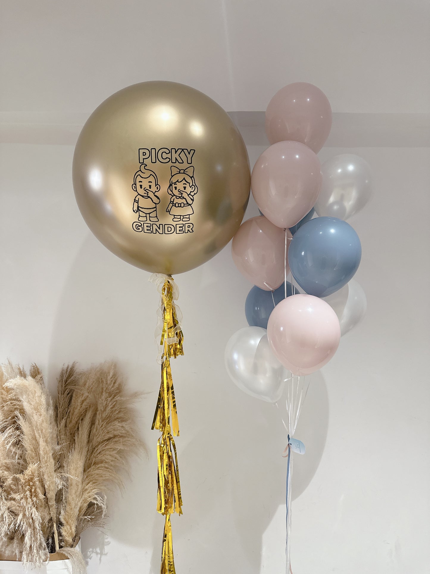 性別揭曉氣球套裝Baby Gender Reveal Balloon Set