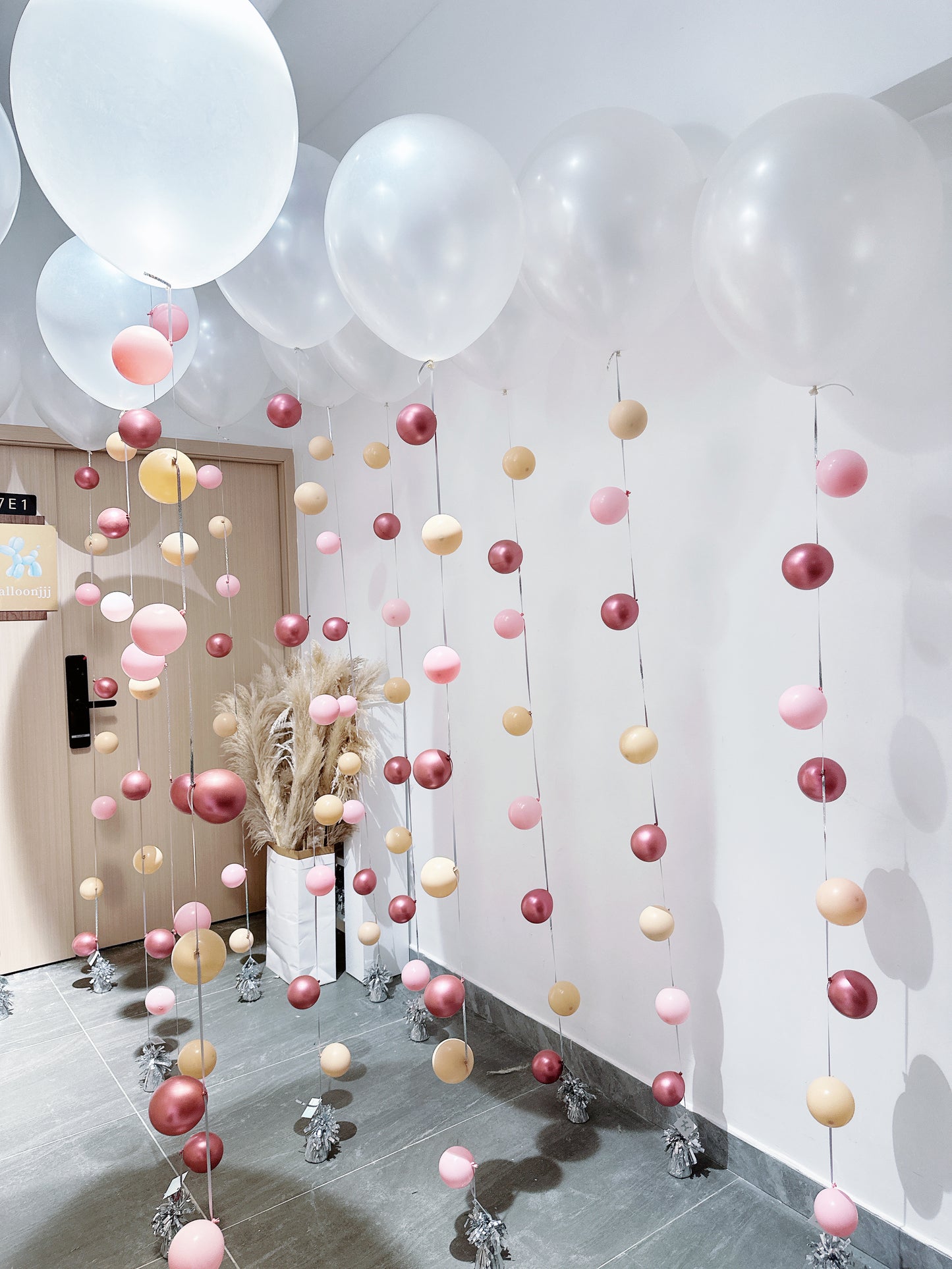 婚禮氣球串套裝 Wedding Balloon Bouquet Set