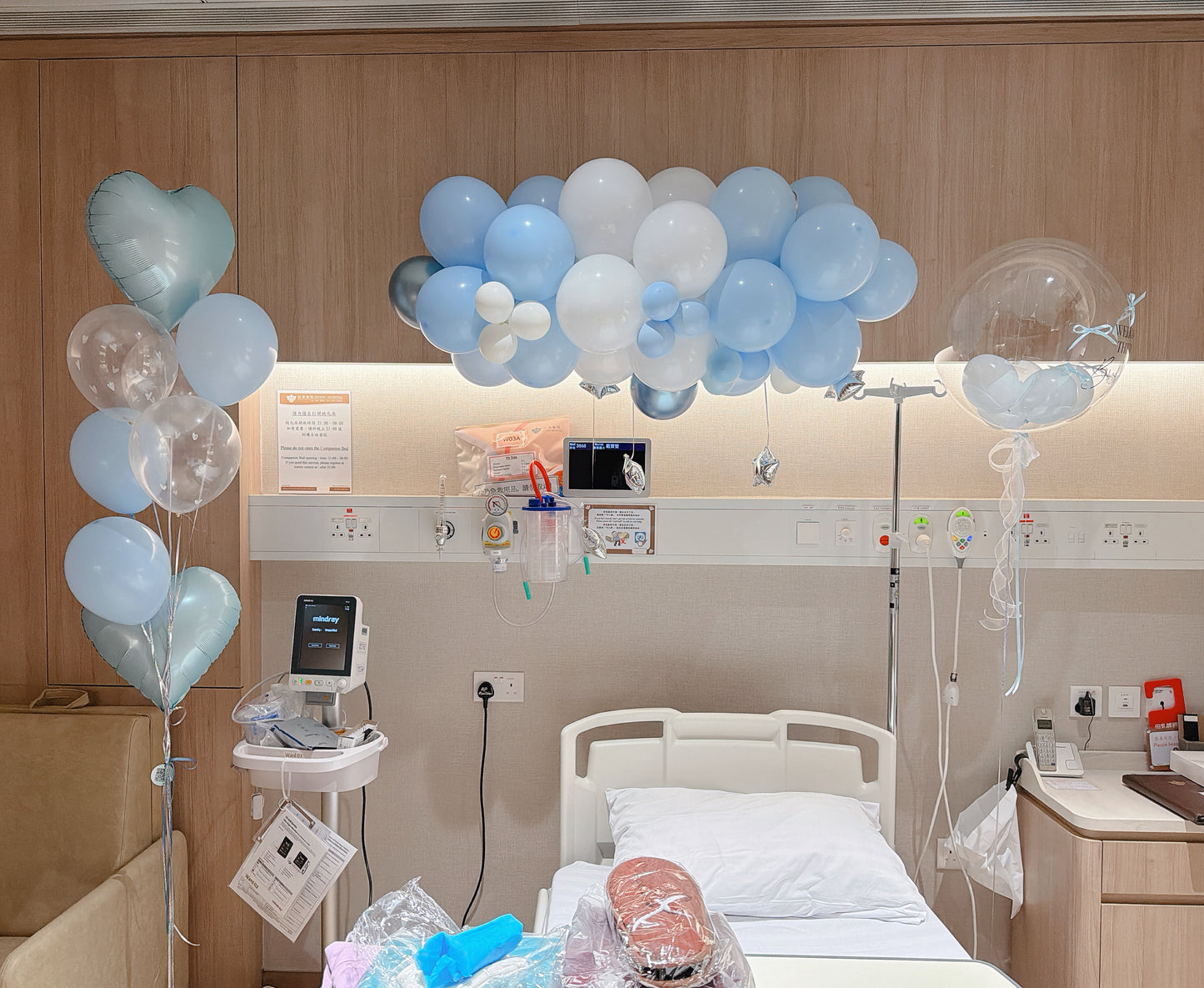 Welcome Baby氣球佈置套裝
