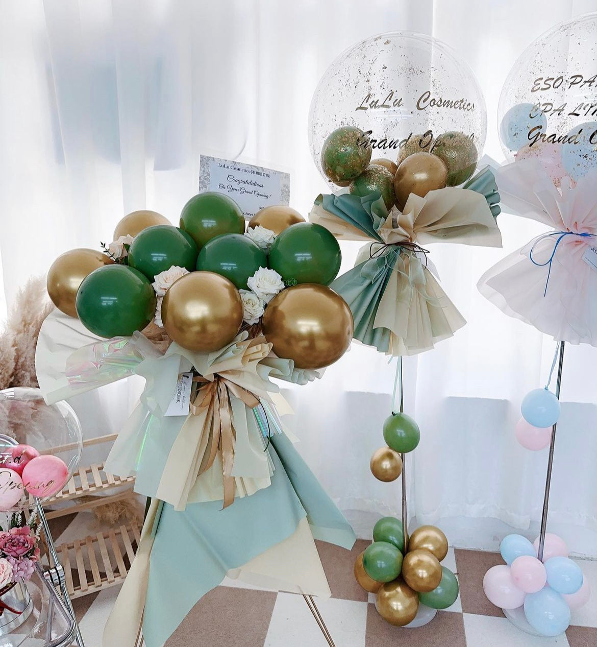開張氣球花籃套裝Opening Balloon Bouquet Set