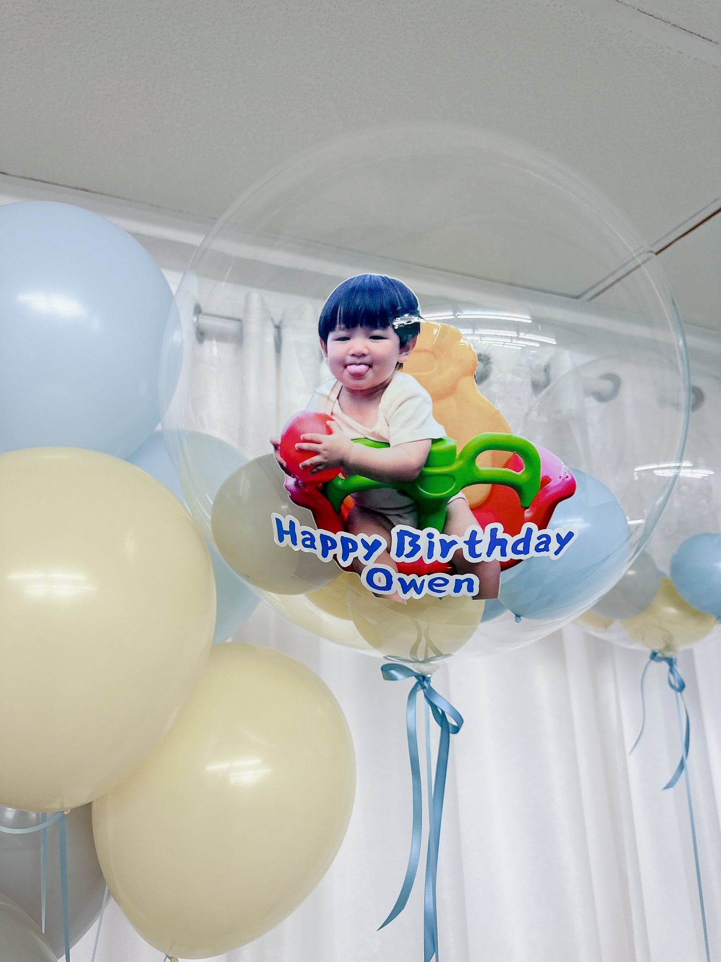 彩print相片氣球串套裝 Photo Printing Balloon Bouquet Set
