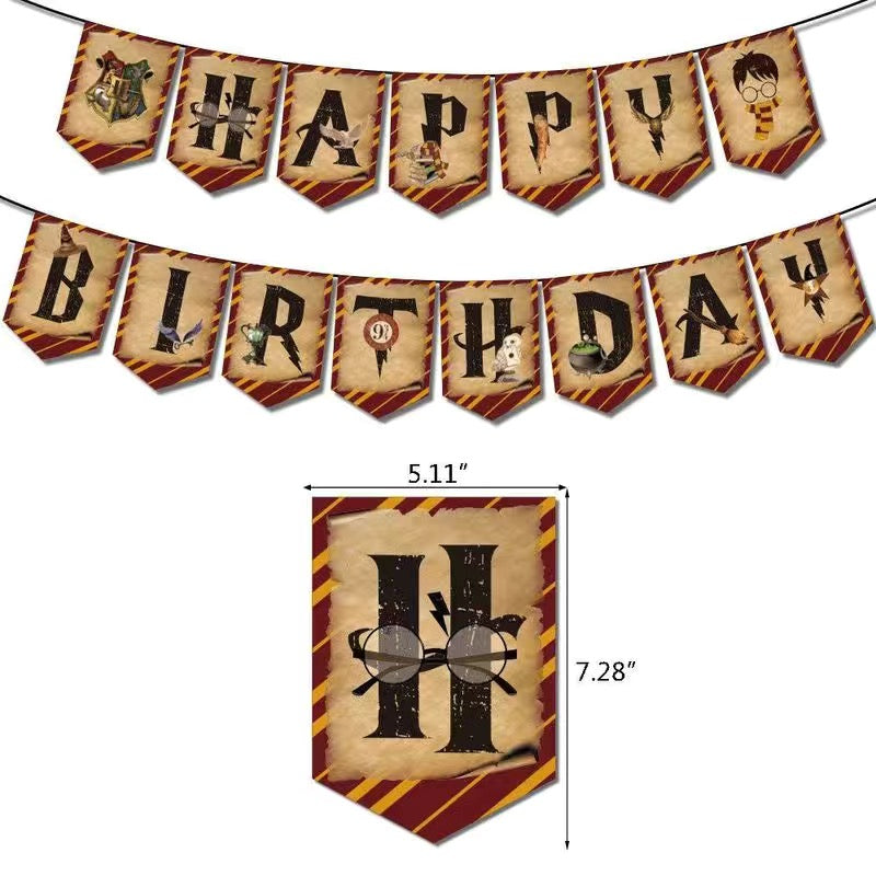 哈利波特生日氣球材料包 Harry Potter Balloon package