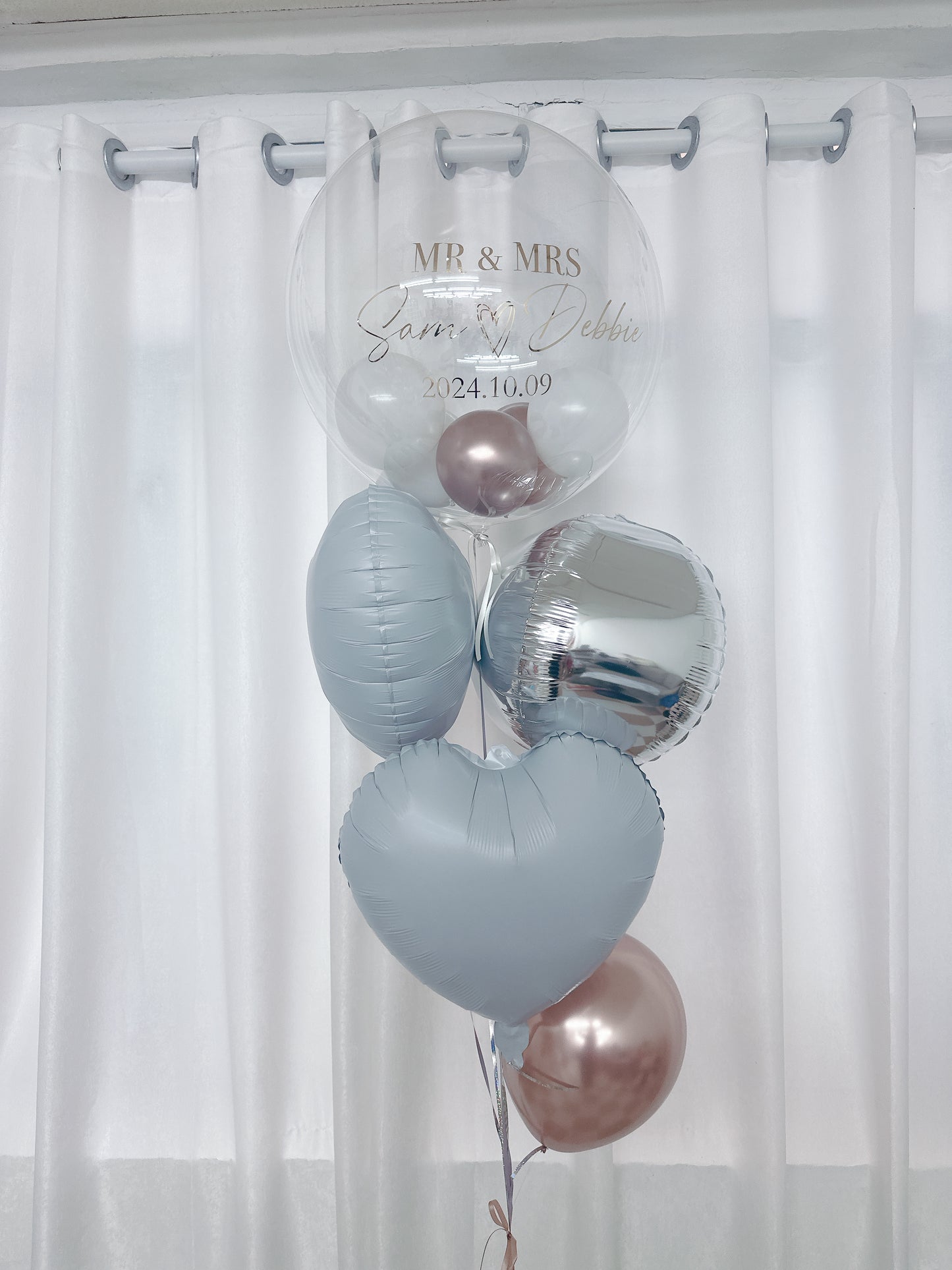 婚禮氣球串Wedding Balloon Bouquet
