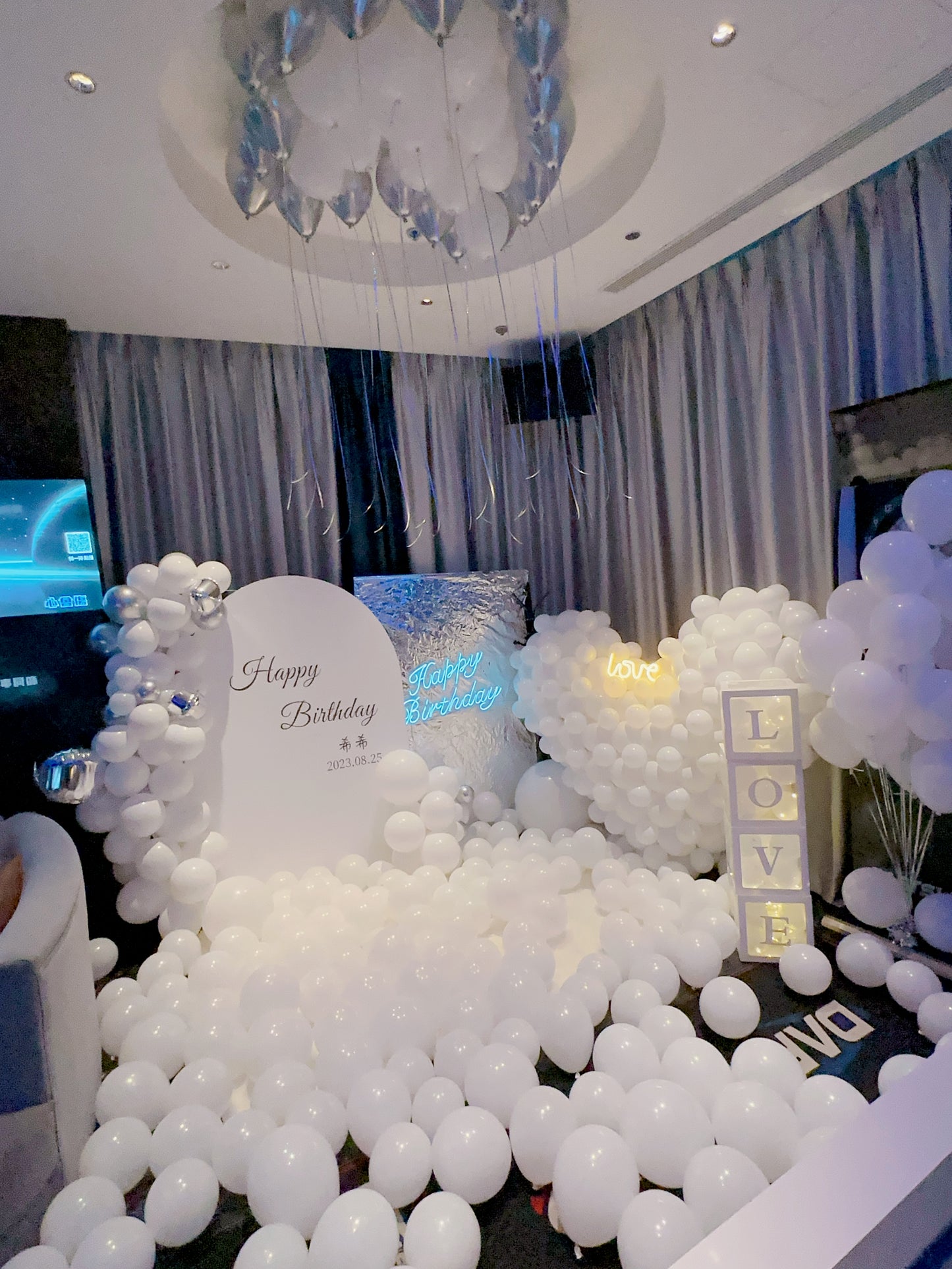 生日氣球佈置Birthday Balloon Deco