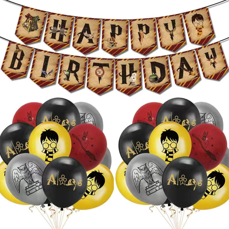哈利波特生日氣球材料包 Harry Potter Balloon package