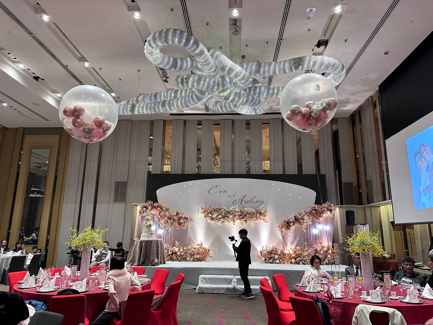 婚禮天爆波波Wedding Balloon