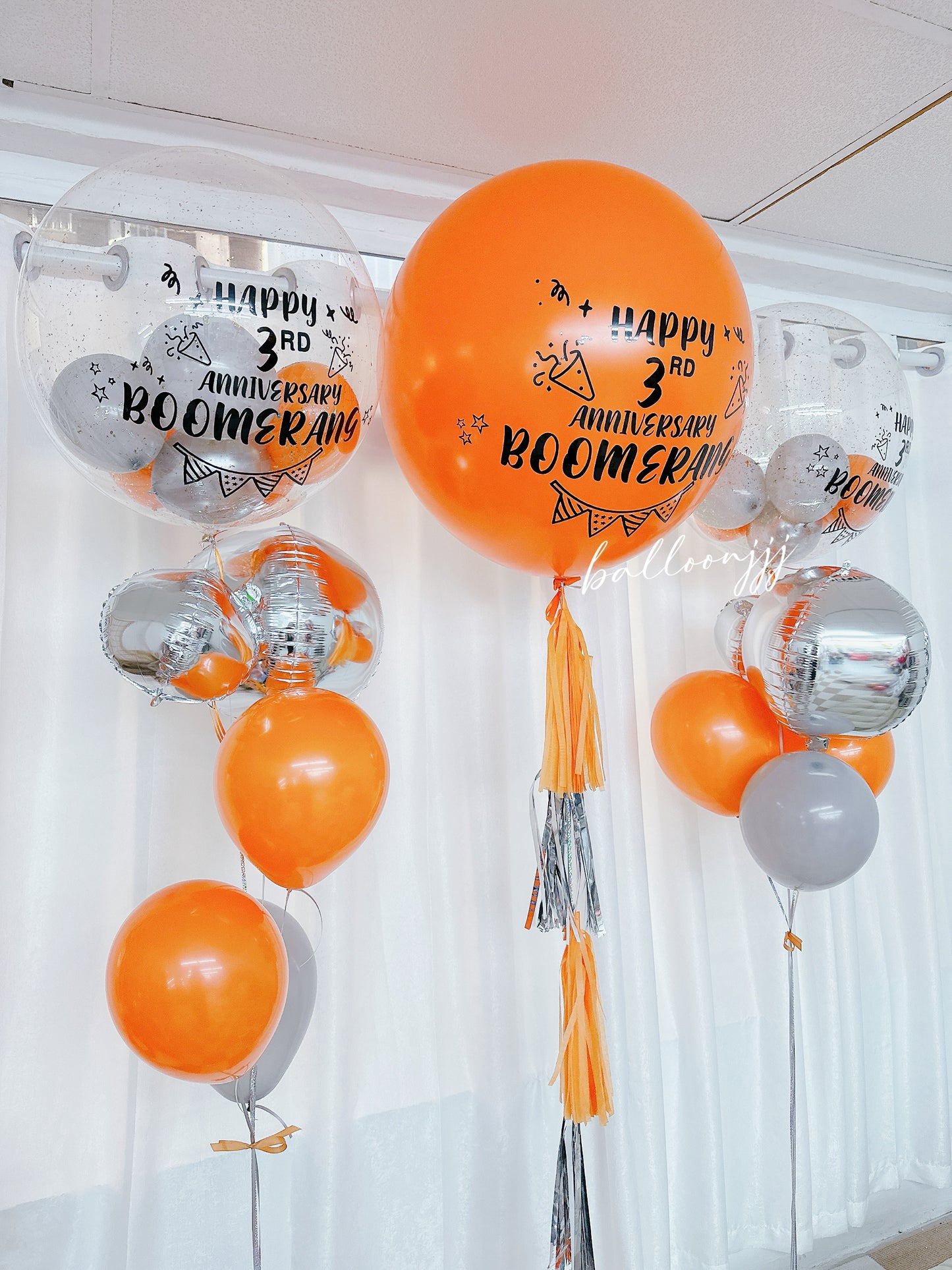 店舖氣球串套裝 Anniversary Balloon Bouquet Set