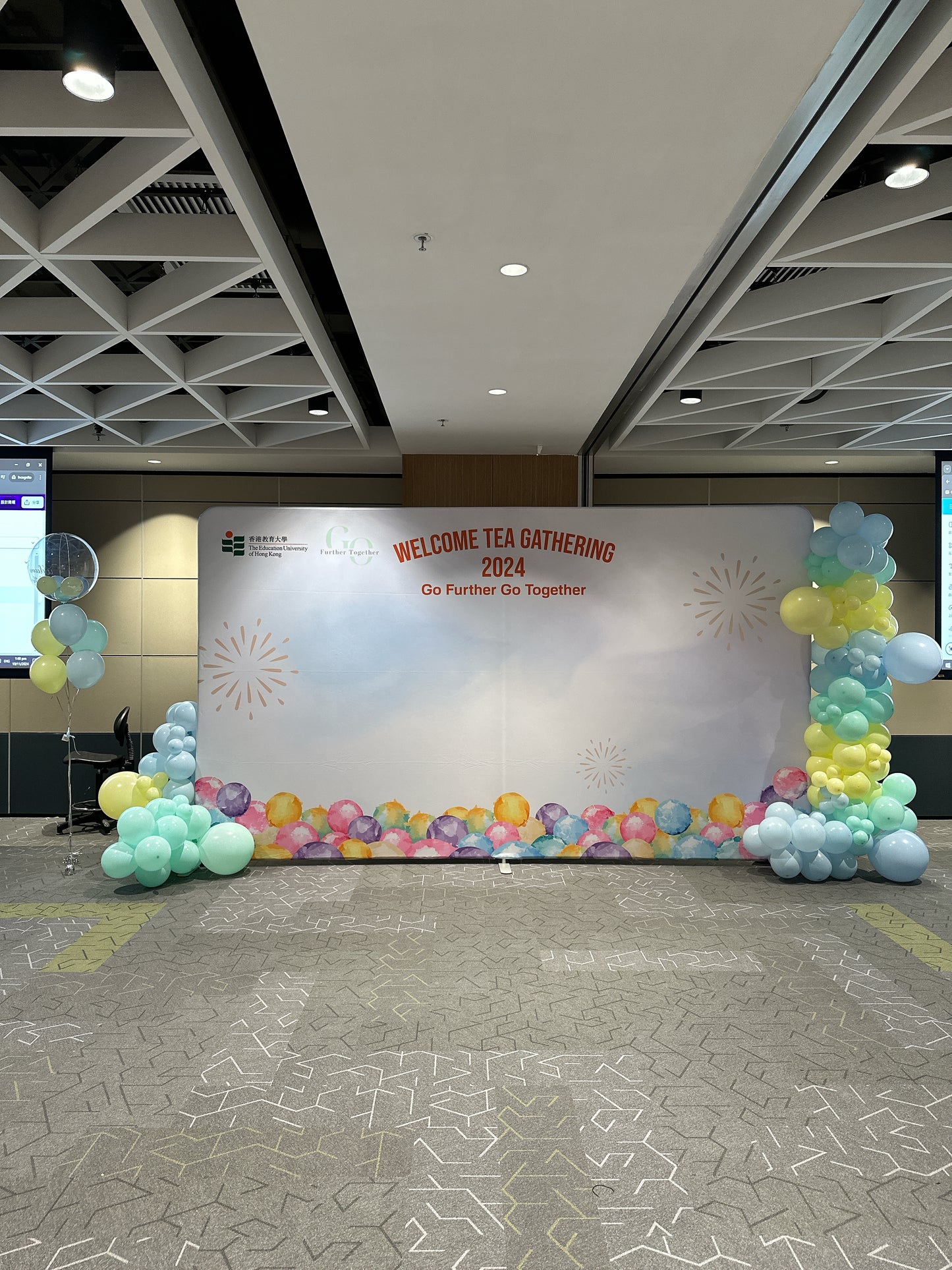 大學活動氣球佈置EDUHK Balloon Deco