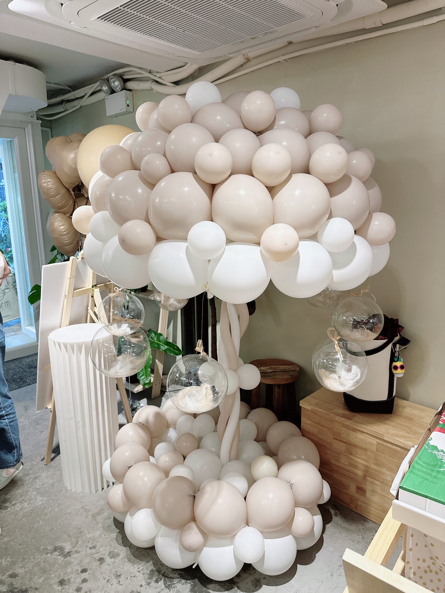 旋轉木馬造型(水晶波波款)Merry to go Balloon