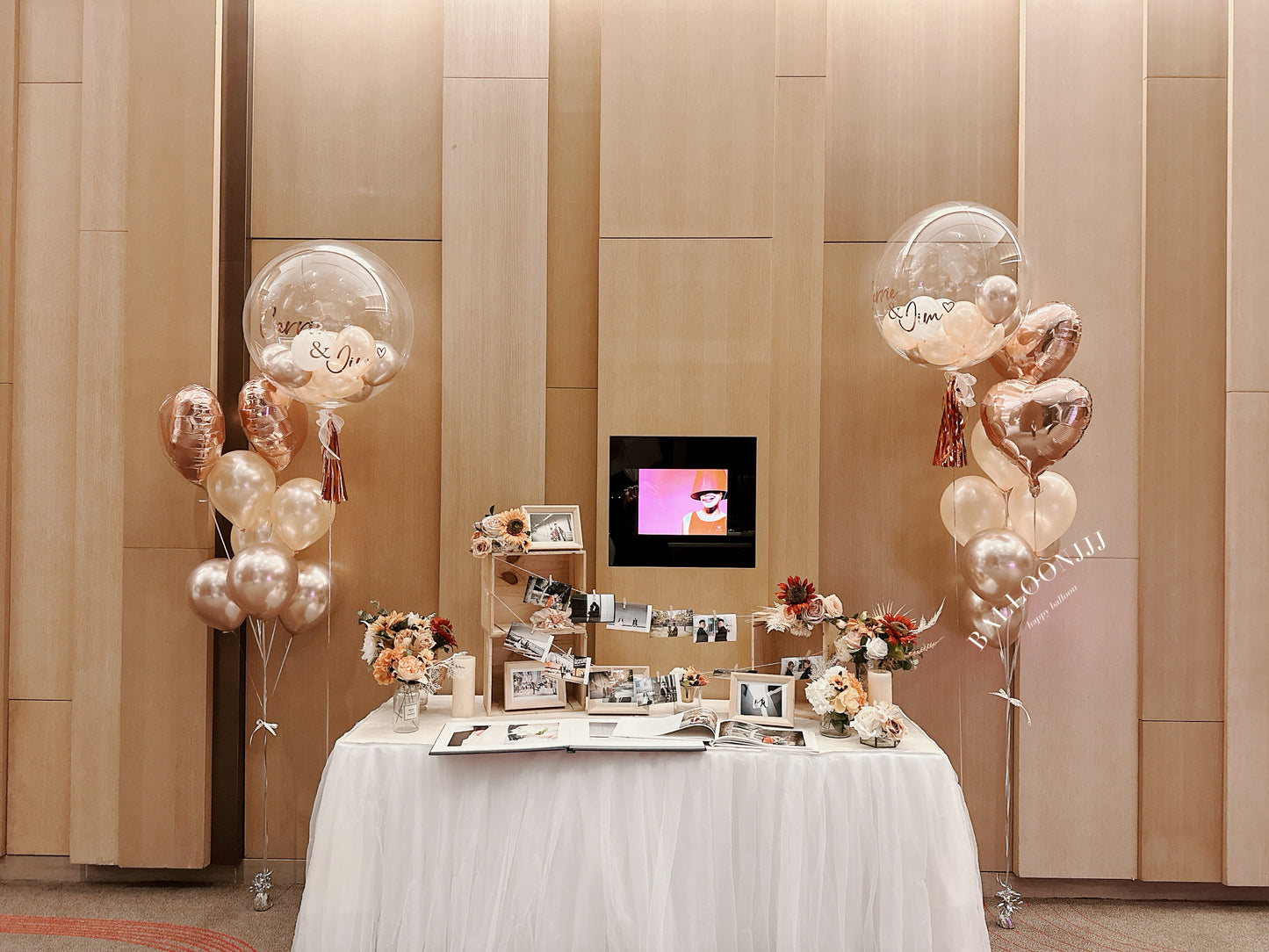 婚禮氣球套裝(婚禮首選)Wedding Balloon Bouquet Set