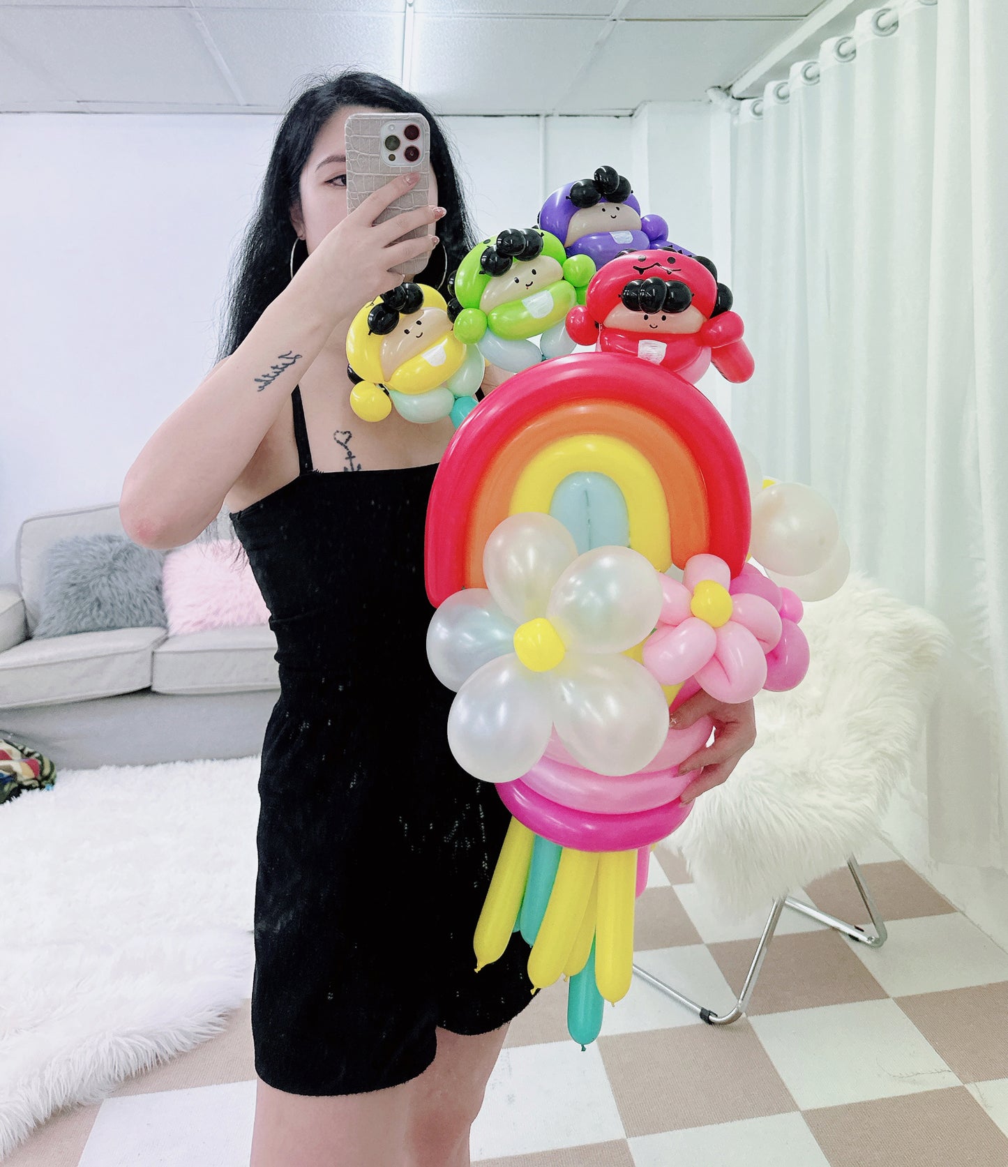 公仔氣球花束Balloon Flower Bouquet