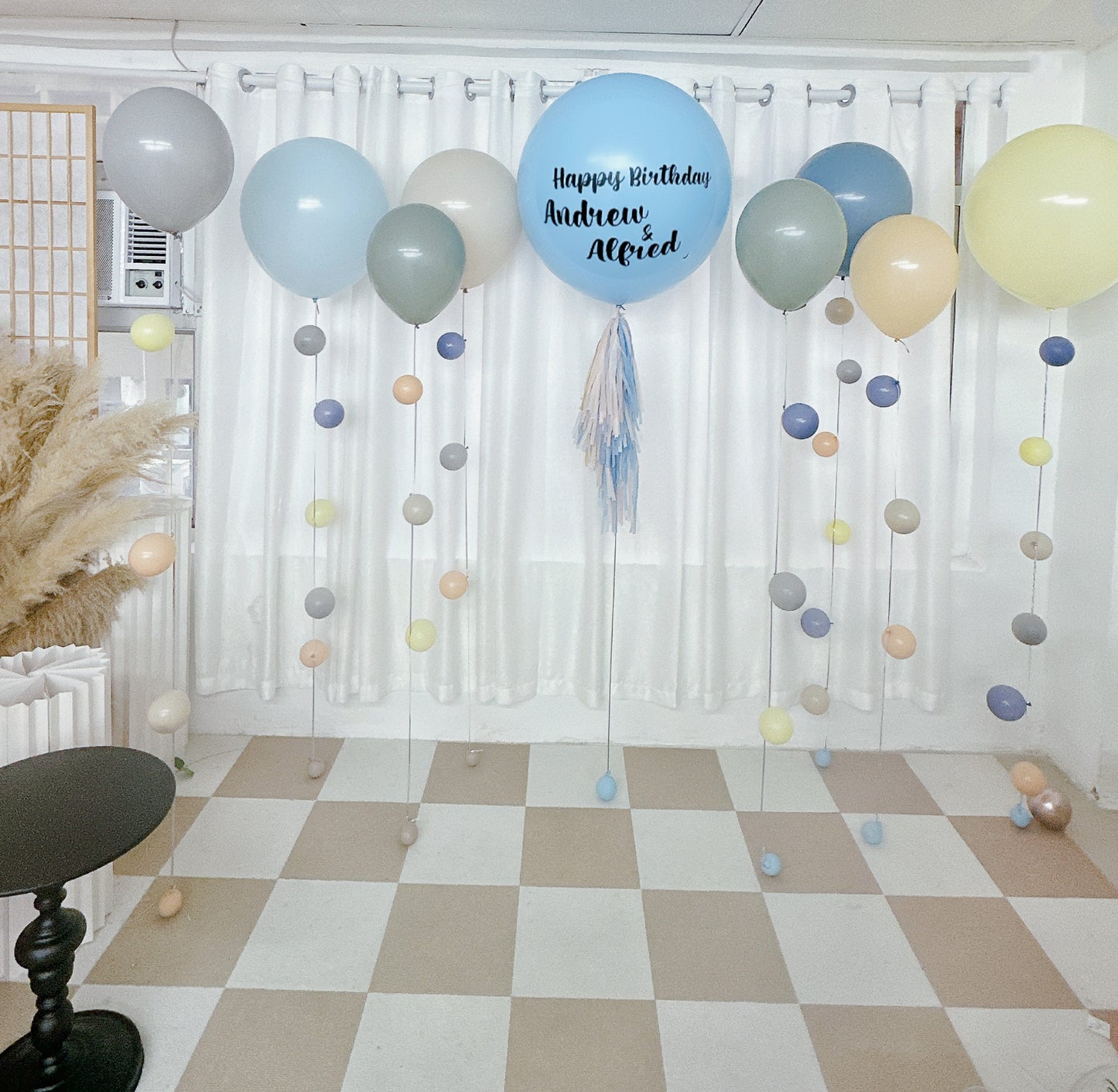 生日氣球串套裝 Birthday Balloon Bouquet Set