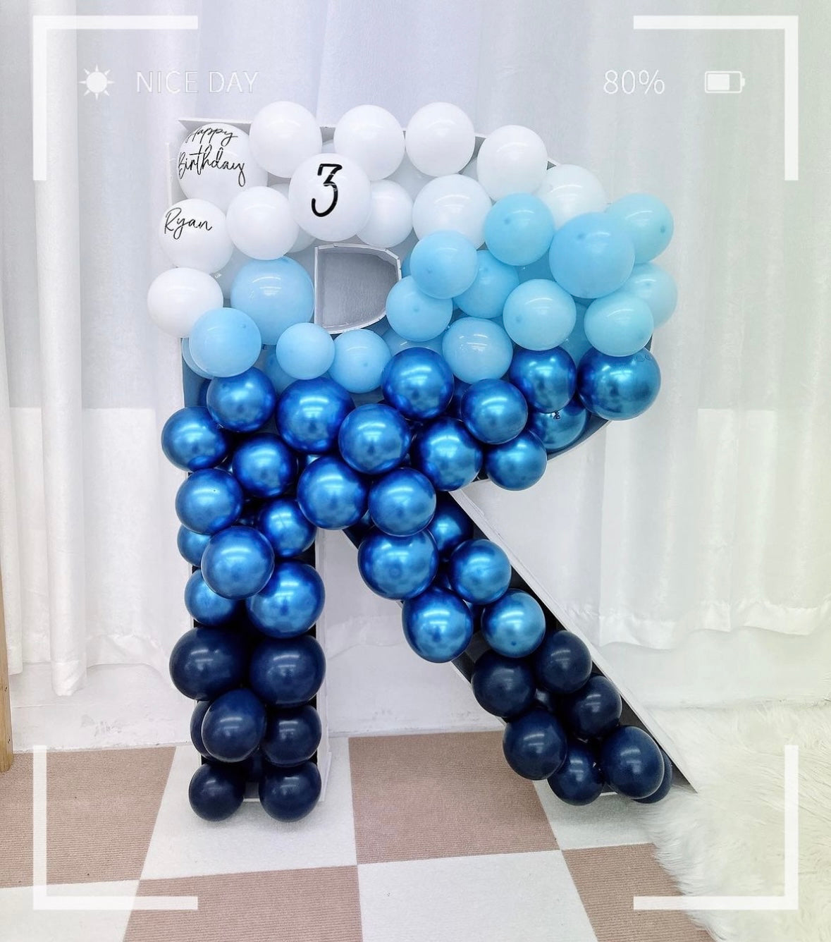 字母數字氣球Number Balloon