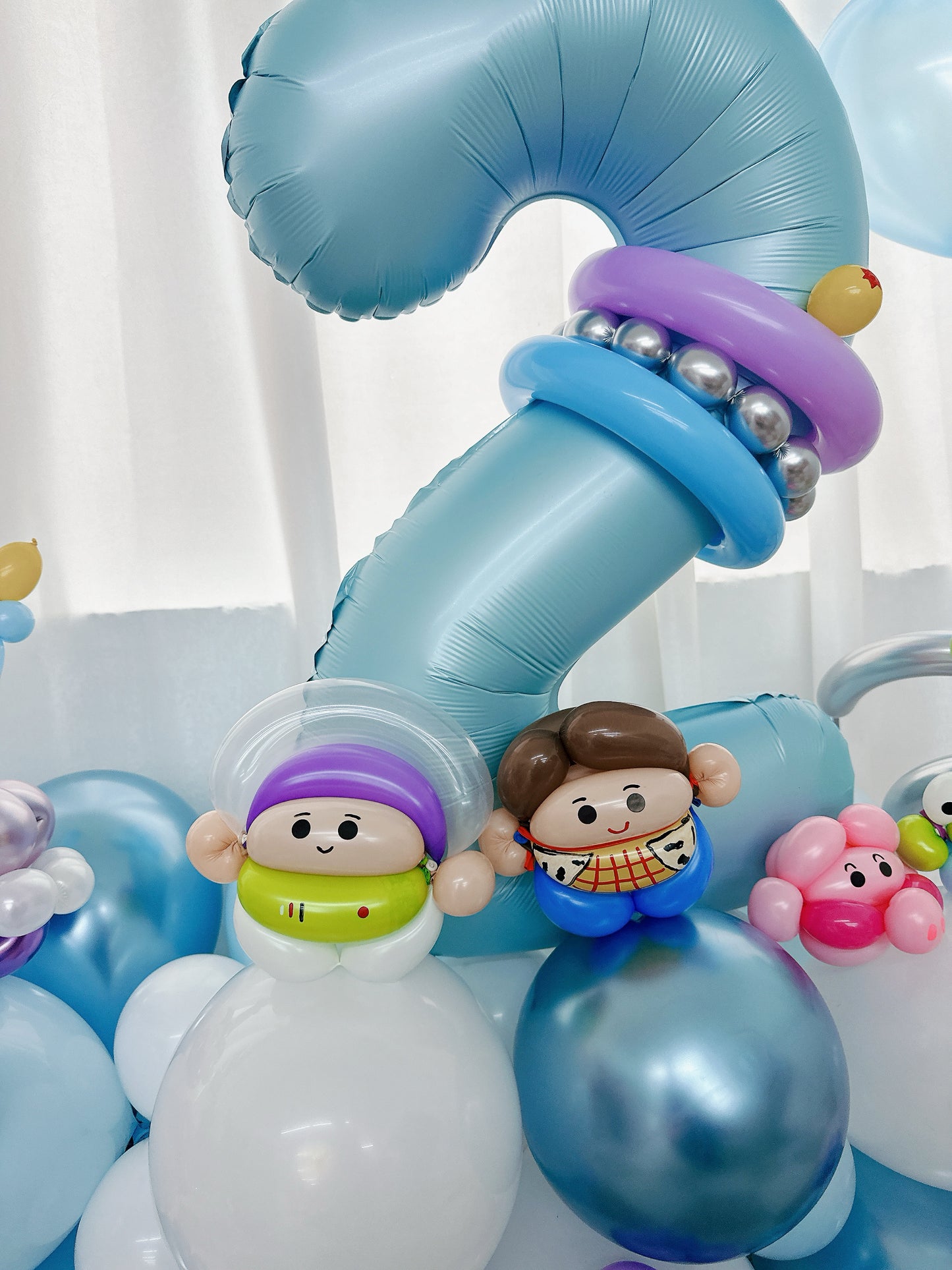 TOY STORY生日公仔氣球座 Toy Story Birthday Balloon Set