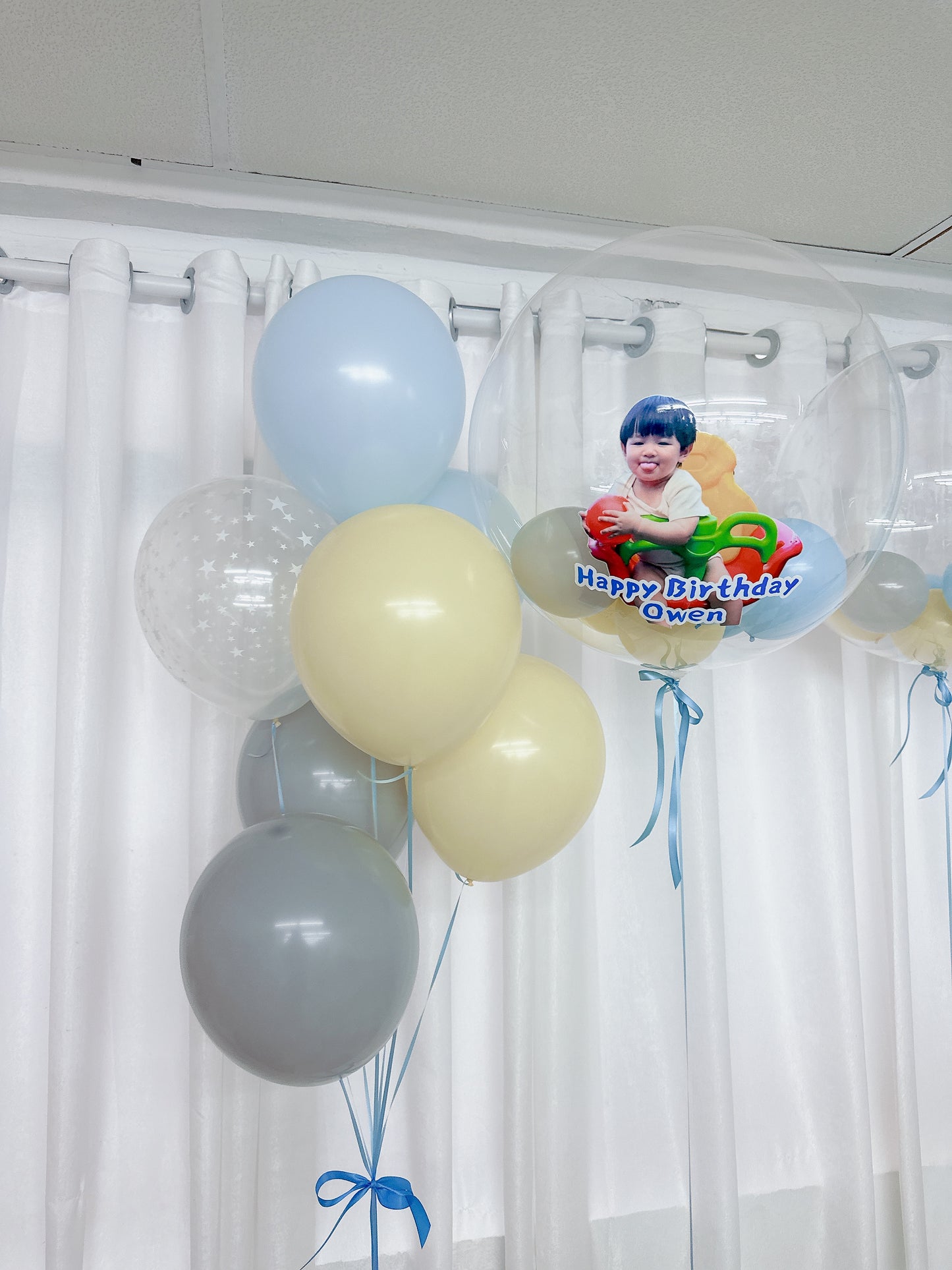 彩print相片氣球串套裝 Photo Printing Balloon Bouquet Set