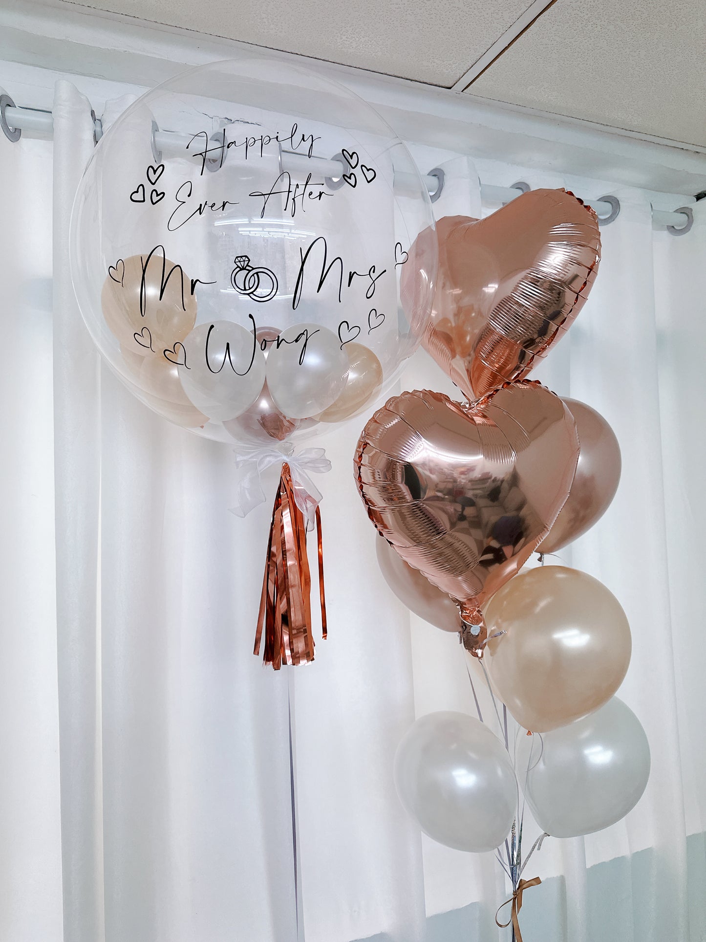 婚禮氣球串套裝wedding Balloon Bouquet Set