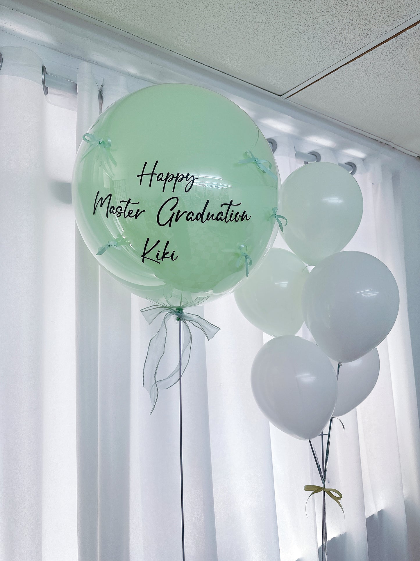 畢業氣球串套裝 Graduation Balloon Bouquet Set