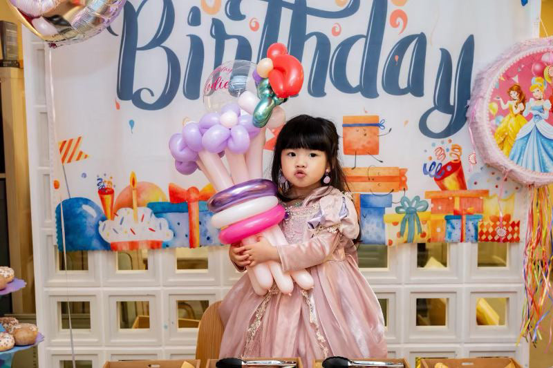 生日美人魚氣球花束Birthday Mermaid Balloon Bouquet